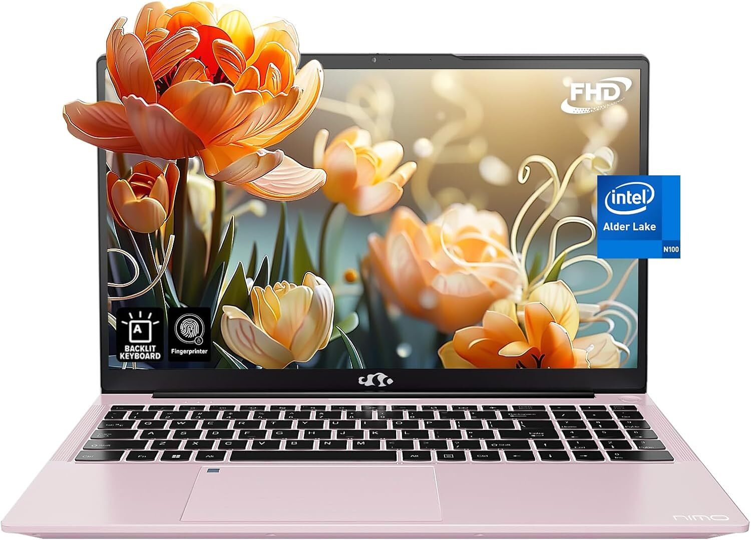 15.6 FHD Laptop Student Laptop 8GB RAM 128GB SSD Intel Pentium Quad-Core N100