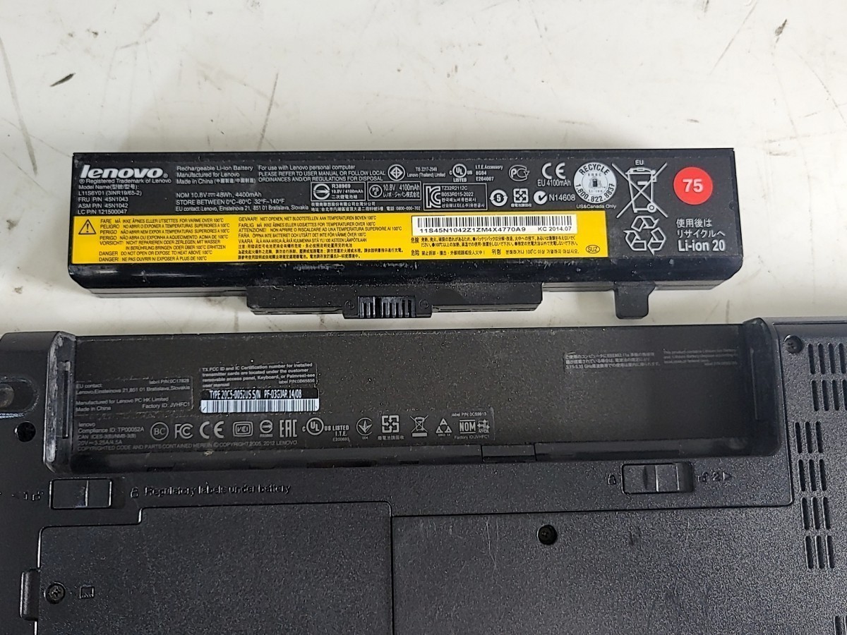 LENOVO ThinkPad Edge E440 20C50052US Laptop Core I3-4000M 4GB 500GB SEE NOTES