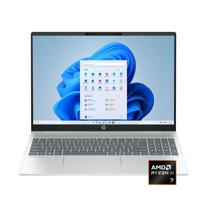 HP 16” OmniBook 5 Ryzen 7 350 2GHz 16GB RAM 512GB SSD Silver 16-ag1070wm