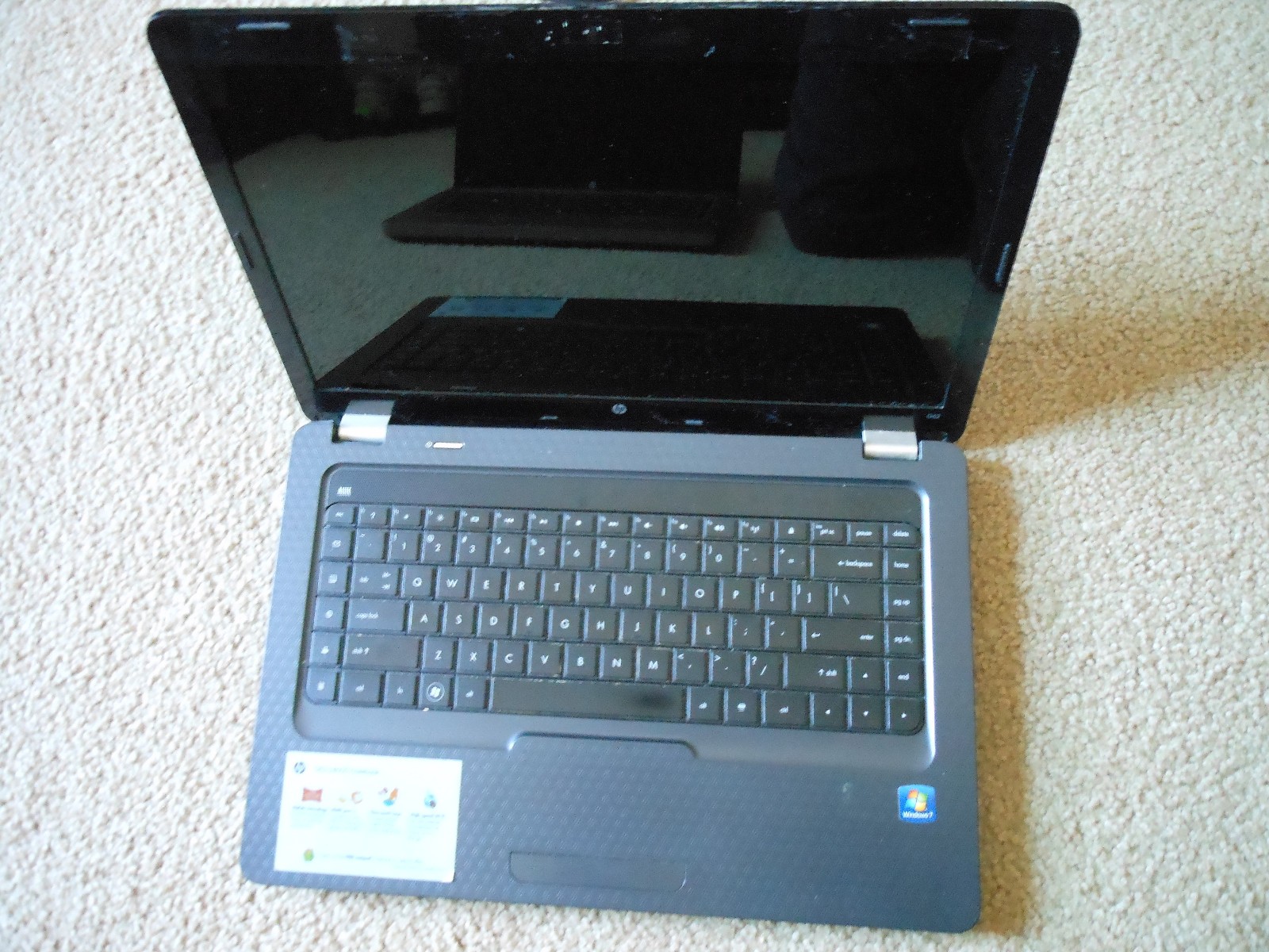 LOT OF 2 – HP G62 AMD Athlon II Dual-core 2.20MHz 4GB HDD WINDOWS 10”