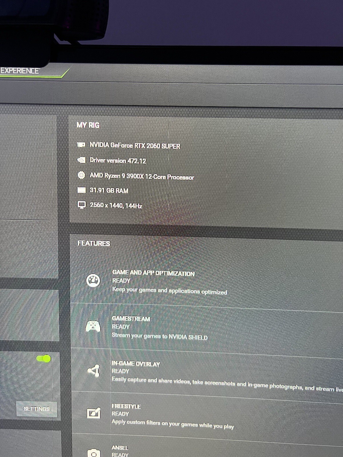 GAMING PC SETUP PC AND MONITOR