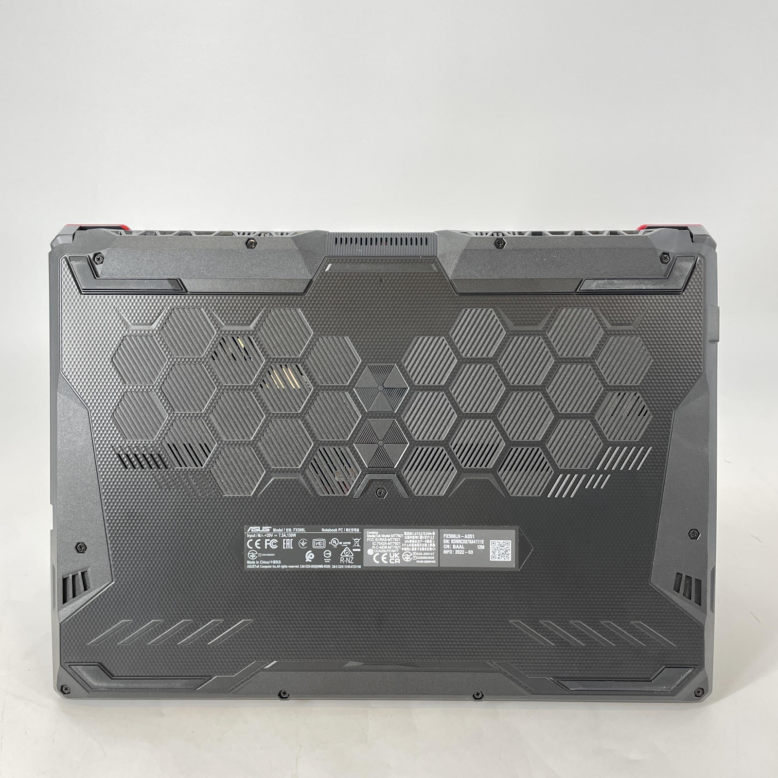 Asus TUF F15 15.6 144Hz FHD i5-10300H 2.50GHz 16GB 512GB SSD GTX 1650 Excellent