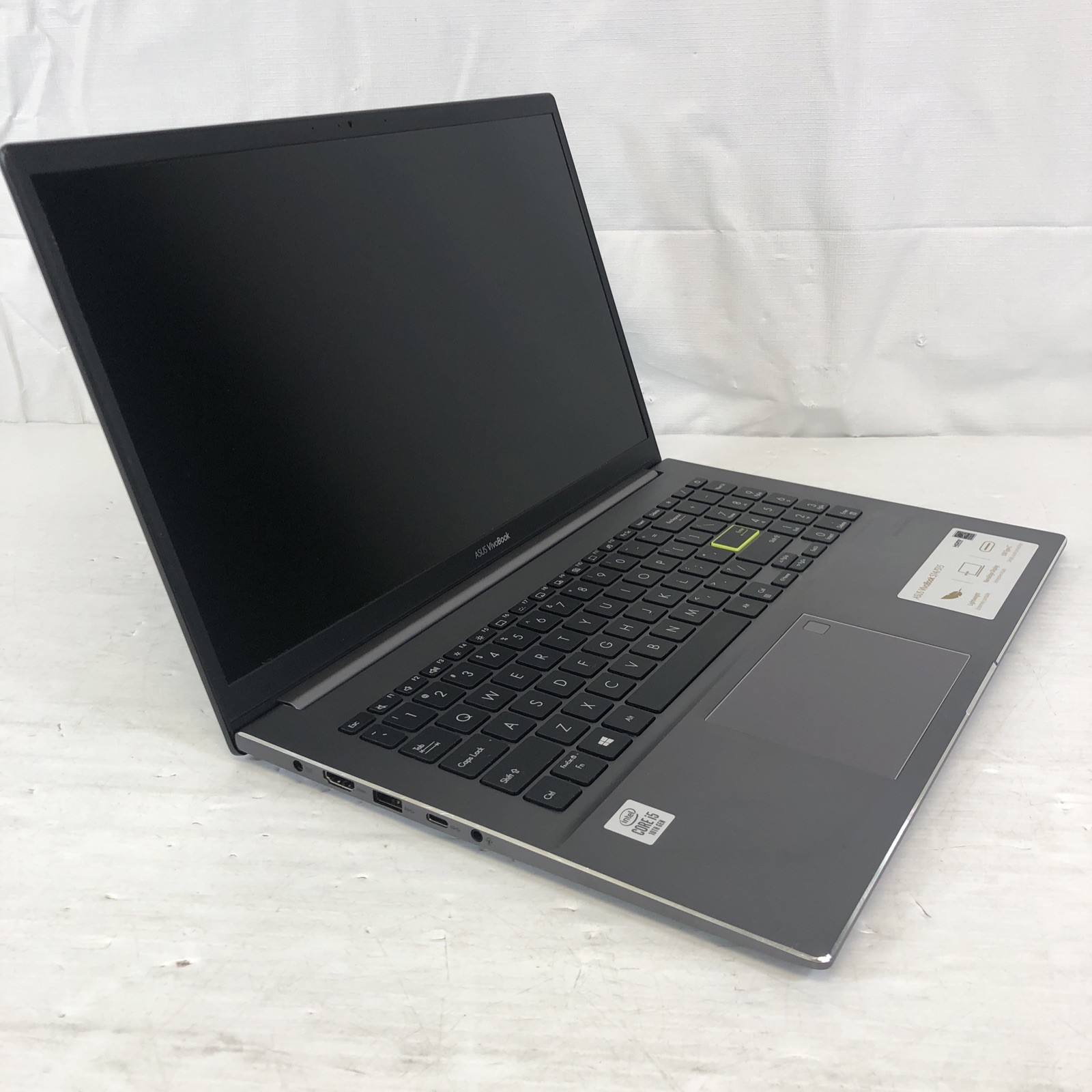 ASUS VivoBook S533F Intel Core i5-10210U 1.6GHz 8GB RAM No SSD/OS/Battery -Works