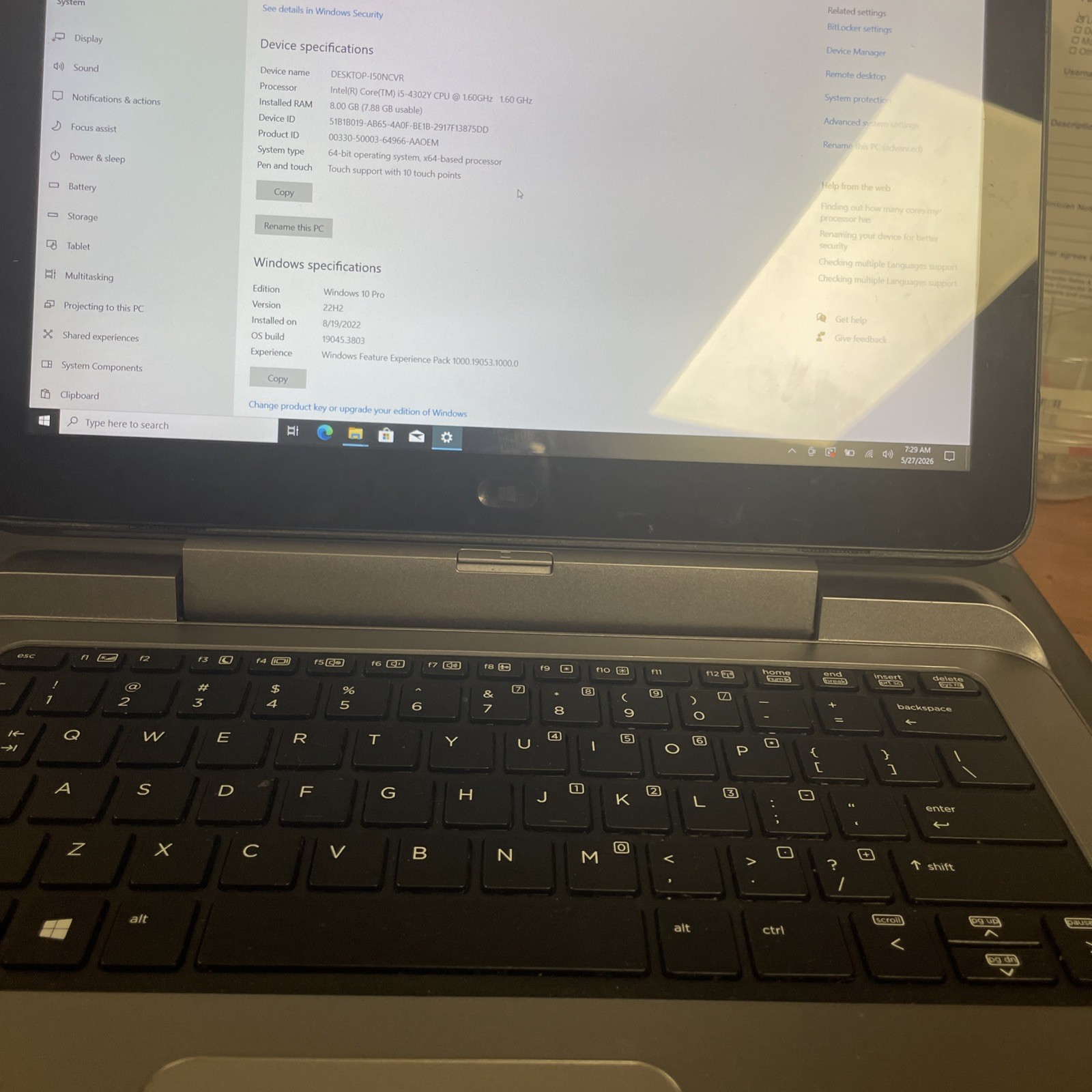 hp pro x2 612 g2 tablet