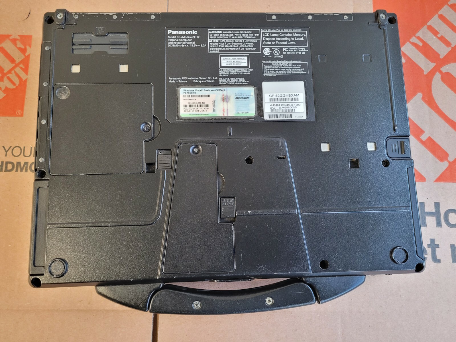 CF-52 CORE 2 DUO*,*WIN7*/2.26GHZ/ 4GB RAM, 320GB /