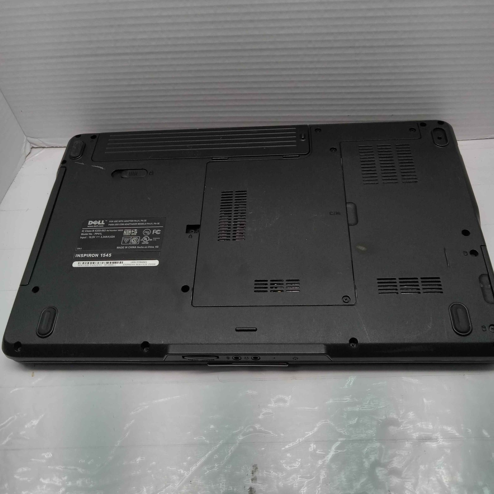 Dell Inspiron 1545 Windows 10 Laptop Intel Pentium T4400 3GB RAM 250GB HDD ^
