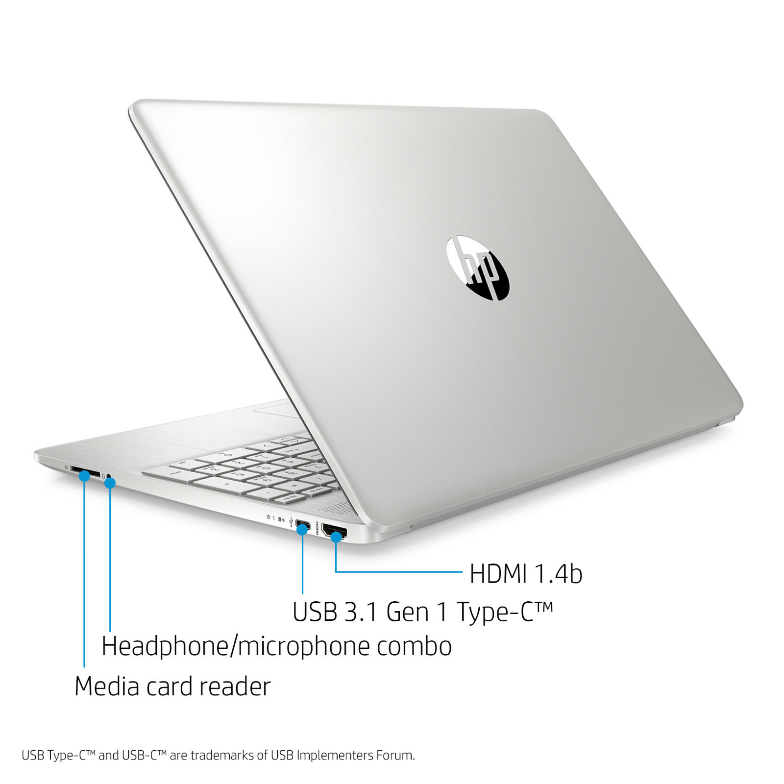 HP 15.6″ HD Laptop Intel 10th Gen i3-1005G1 4GB RAM 128GB SSD Windows 10 Home