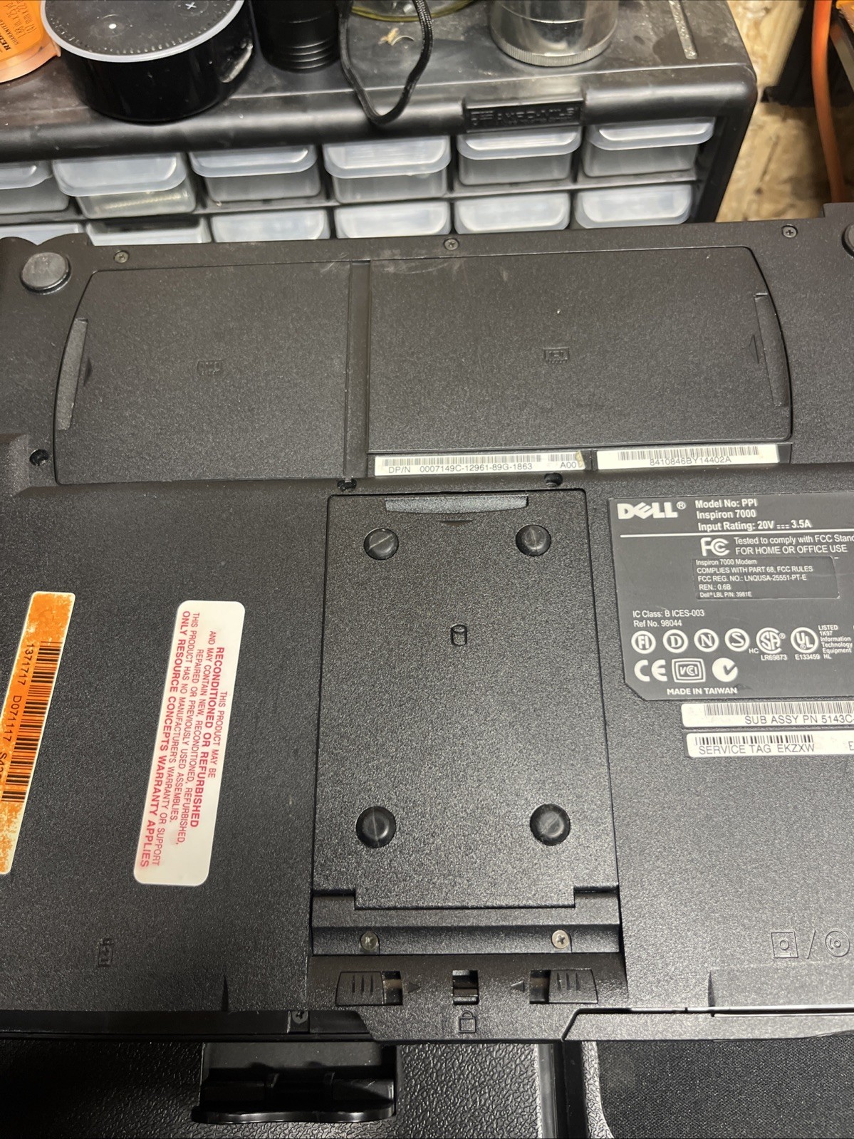 VINTAGE Dell PPI Inspiron 7000 Laptop For Parts Legacy 1644