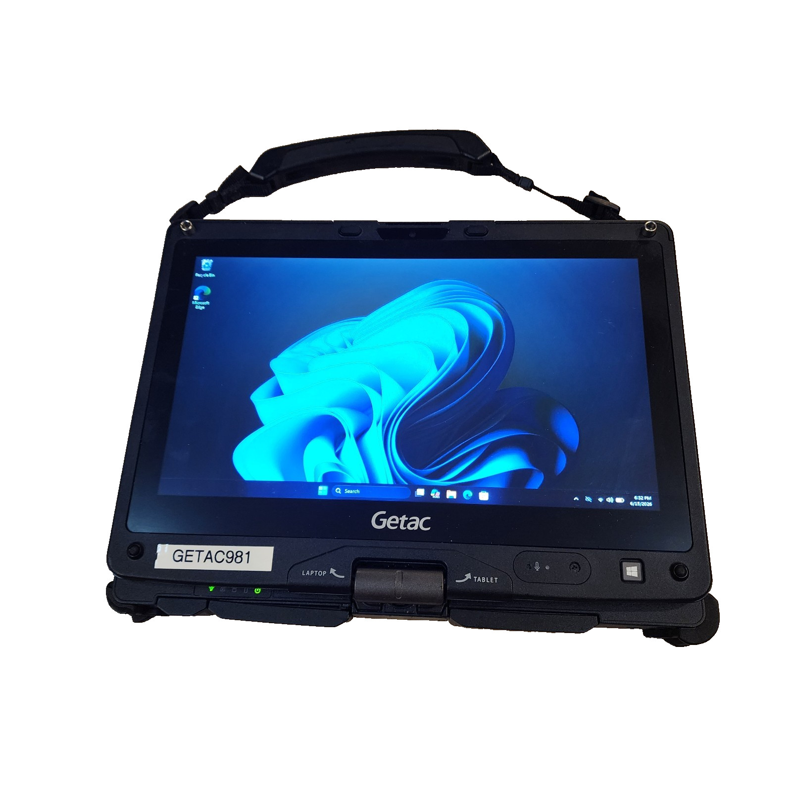 2-in-1 Getac V110 11.6″ Touch Tablet PC i5-4300U 128GB SSD 16GB RAM Toughbook