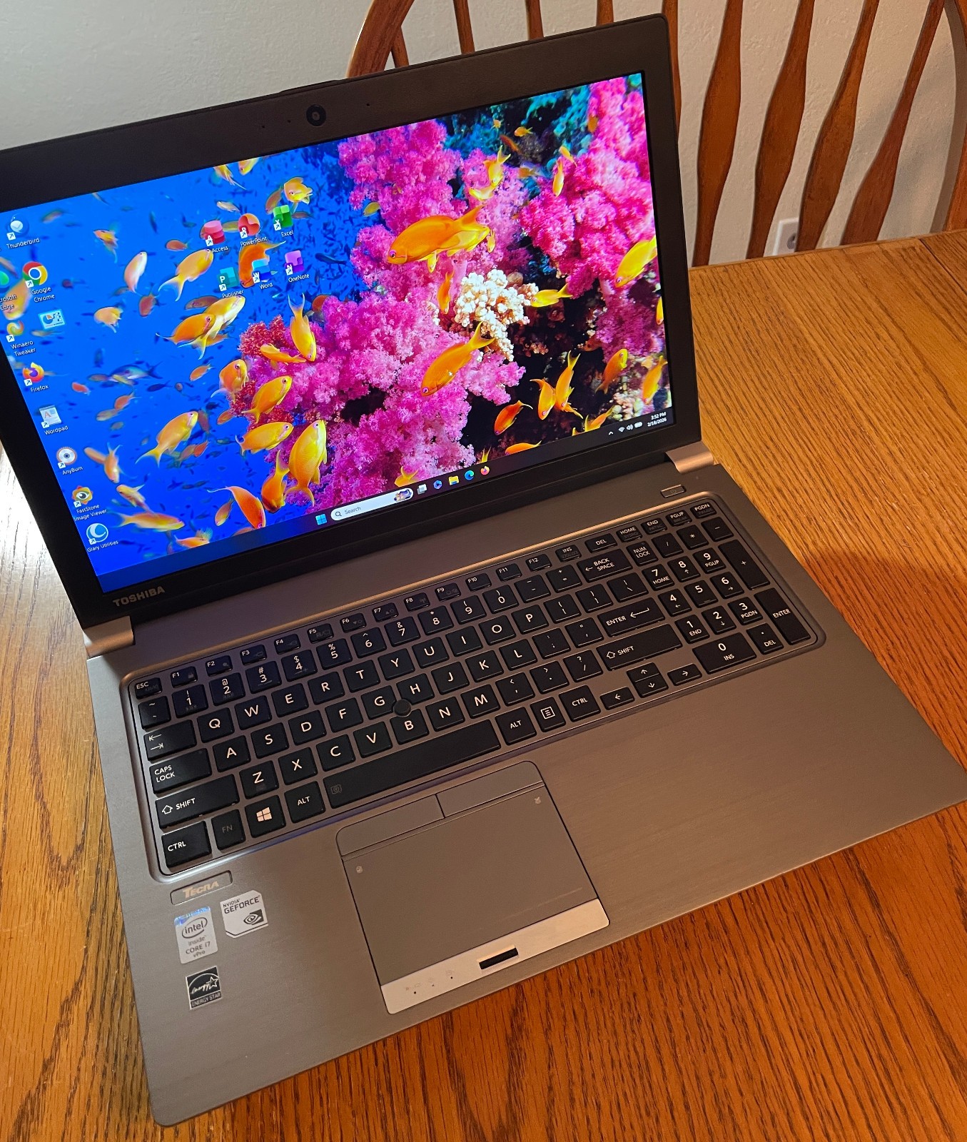 Toshiba Tecra Z50-A Laptop i7 16GB/256gb+1tb/Win11 Pro 25H2+Office 2021-1