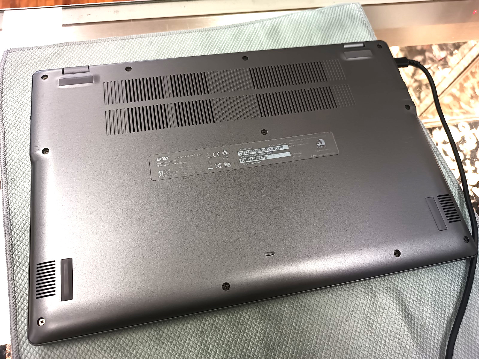 ACER 515 15.6″ Chromebook Plus Intel® Core i5 8GB DDR5 256GB SSD Laptop Working!