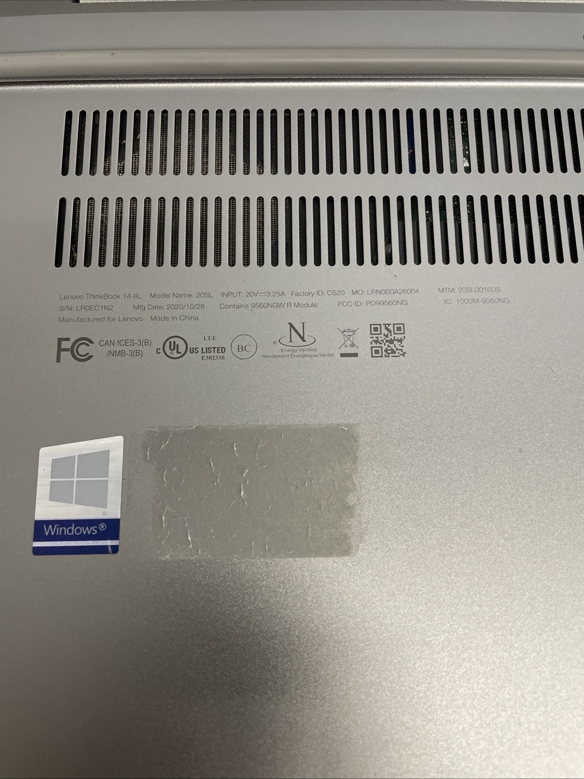 lenovo thinkbook 14-iil 20sl (20SL0016US)