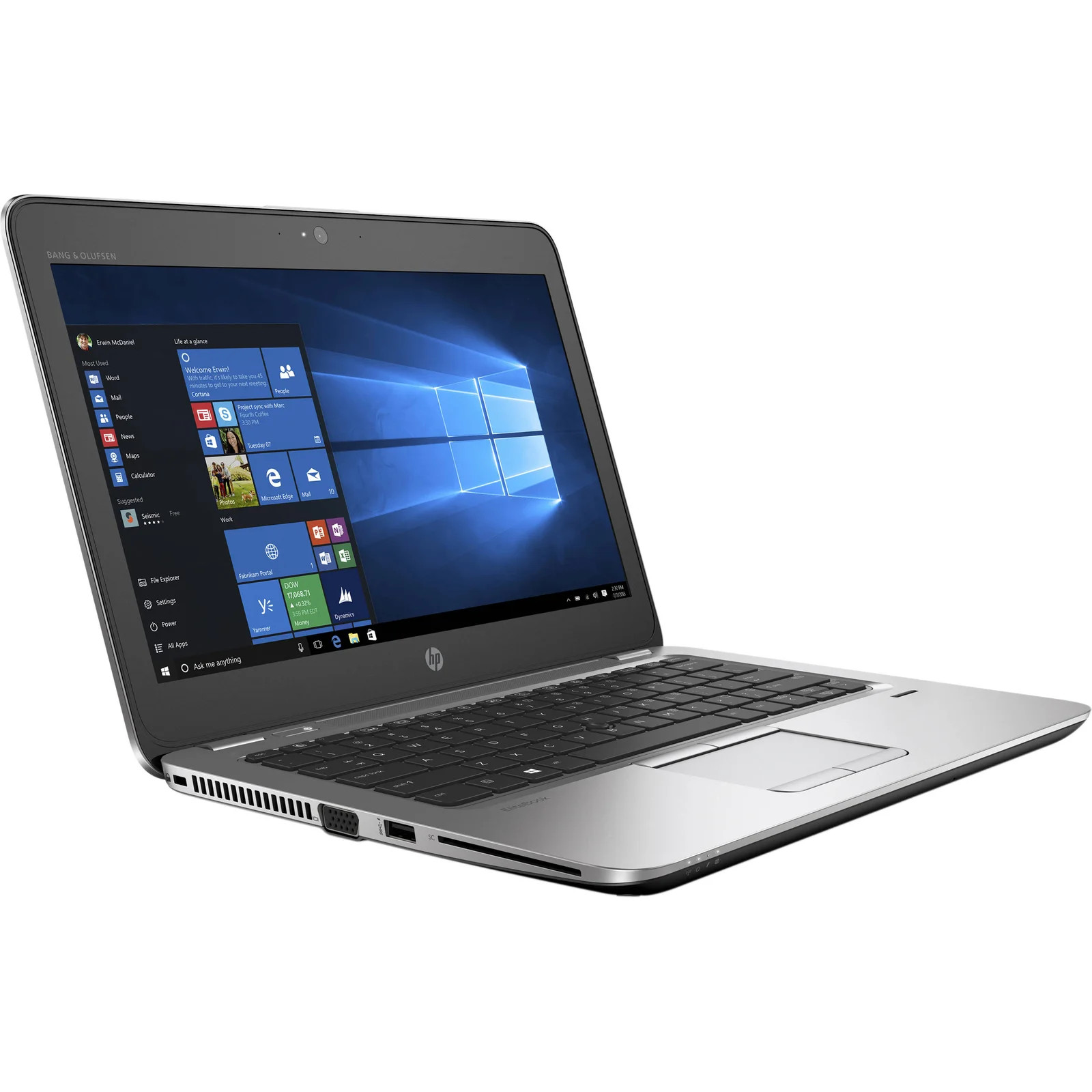 HP Elitebook 820 G3 12.5″ Laptop i5-6300U 8GB 256GB SSD W11P Low Battery Health