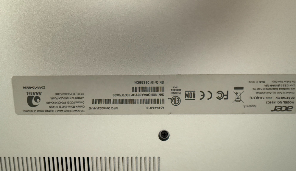 Acer Aspire A515-43