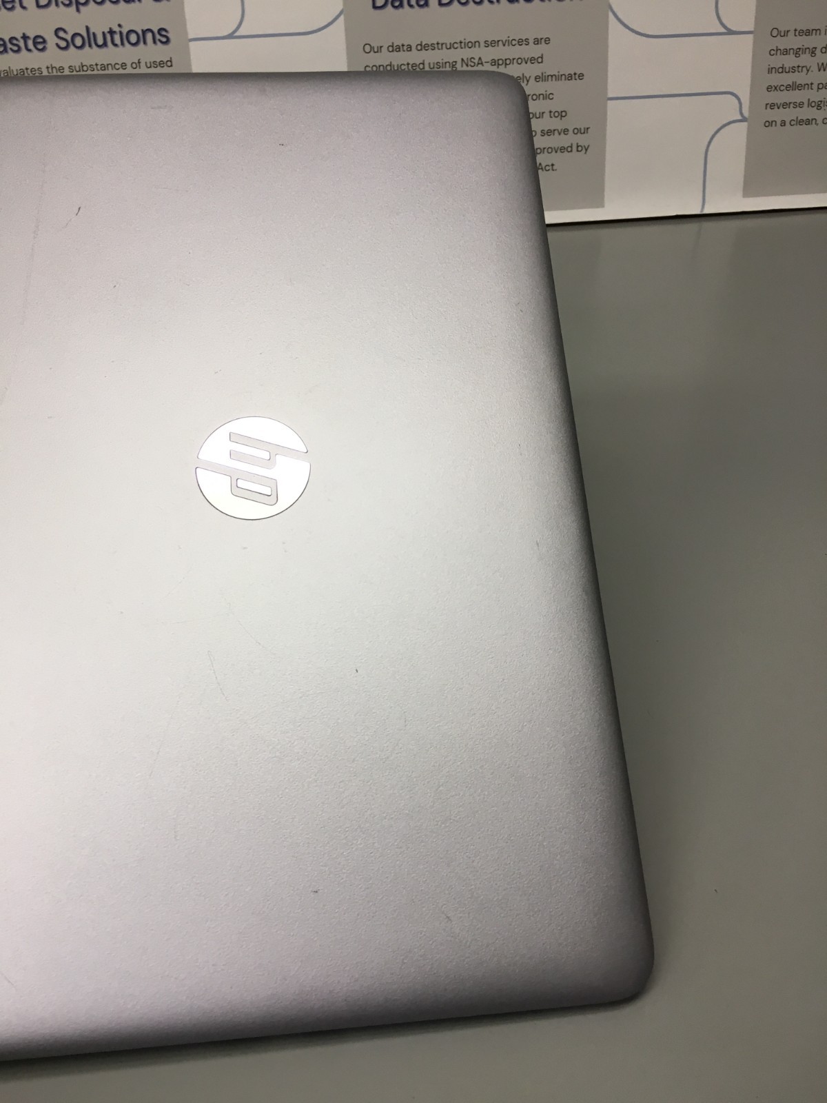 HP Elitebook 850 G3 15.6″ Core i5 6th gen 2.30Ghz 8GB RAM 128 GB SSD WIN 11 PRO