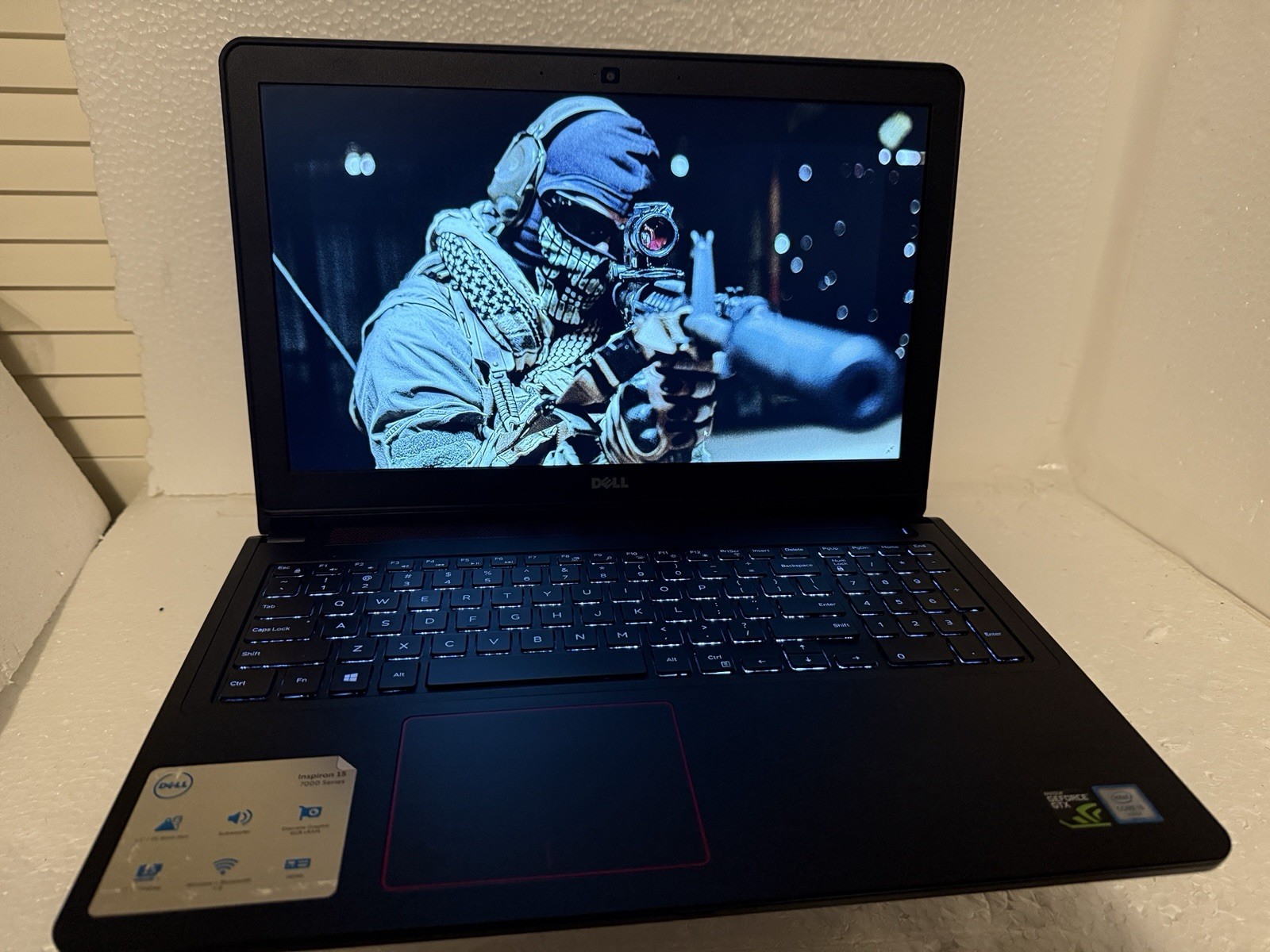 Dell 15 7000 Gaming | Quad i5 6th Gen @3.30GHz w/GeForce | 16G | 512G SSD | W10