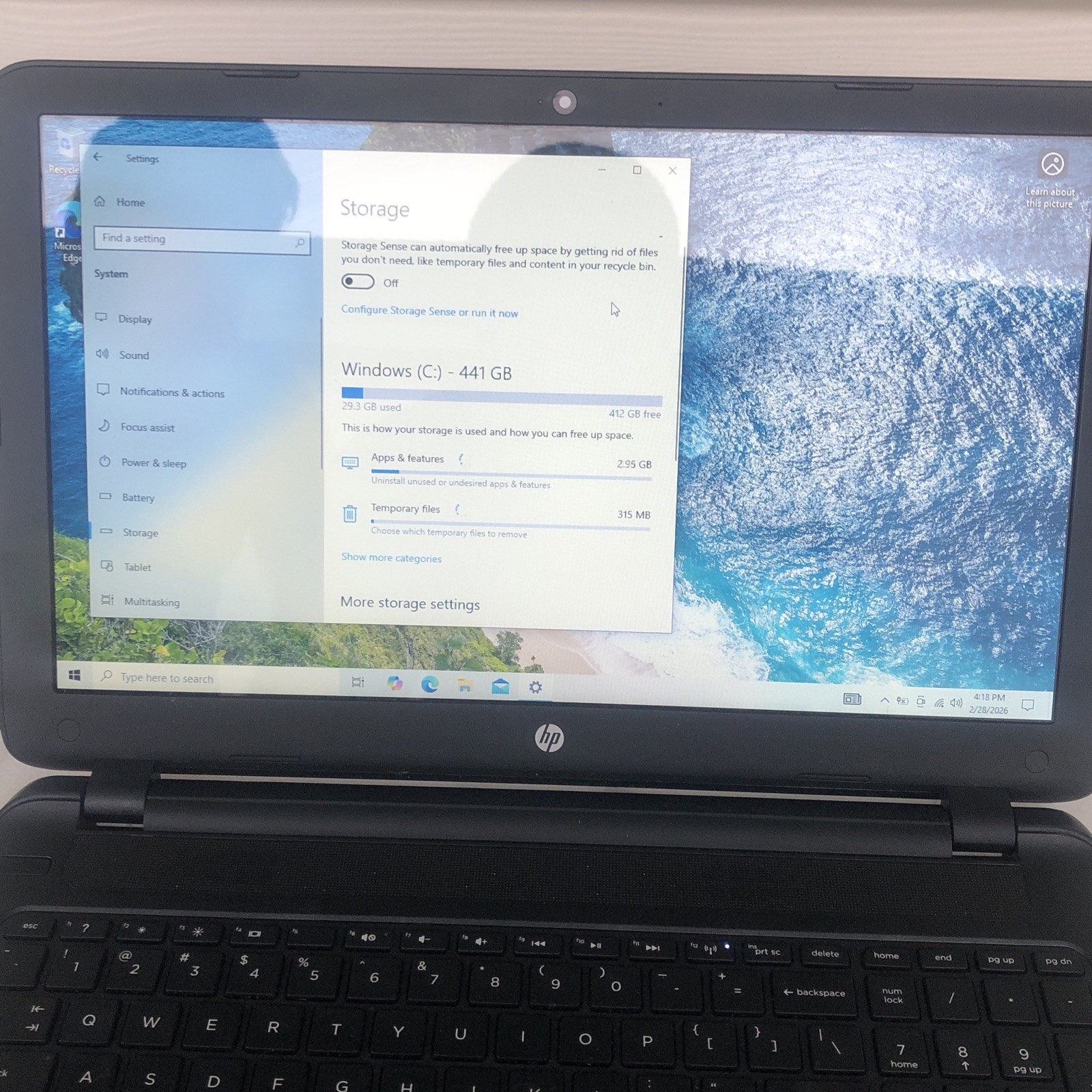 HP PAVILLION LAPTOP