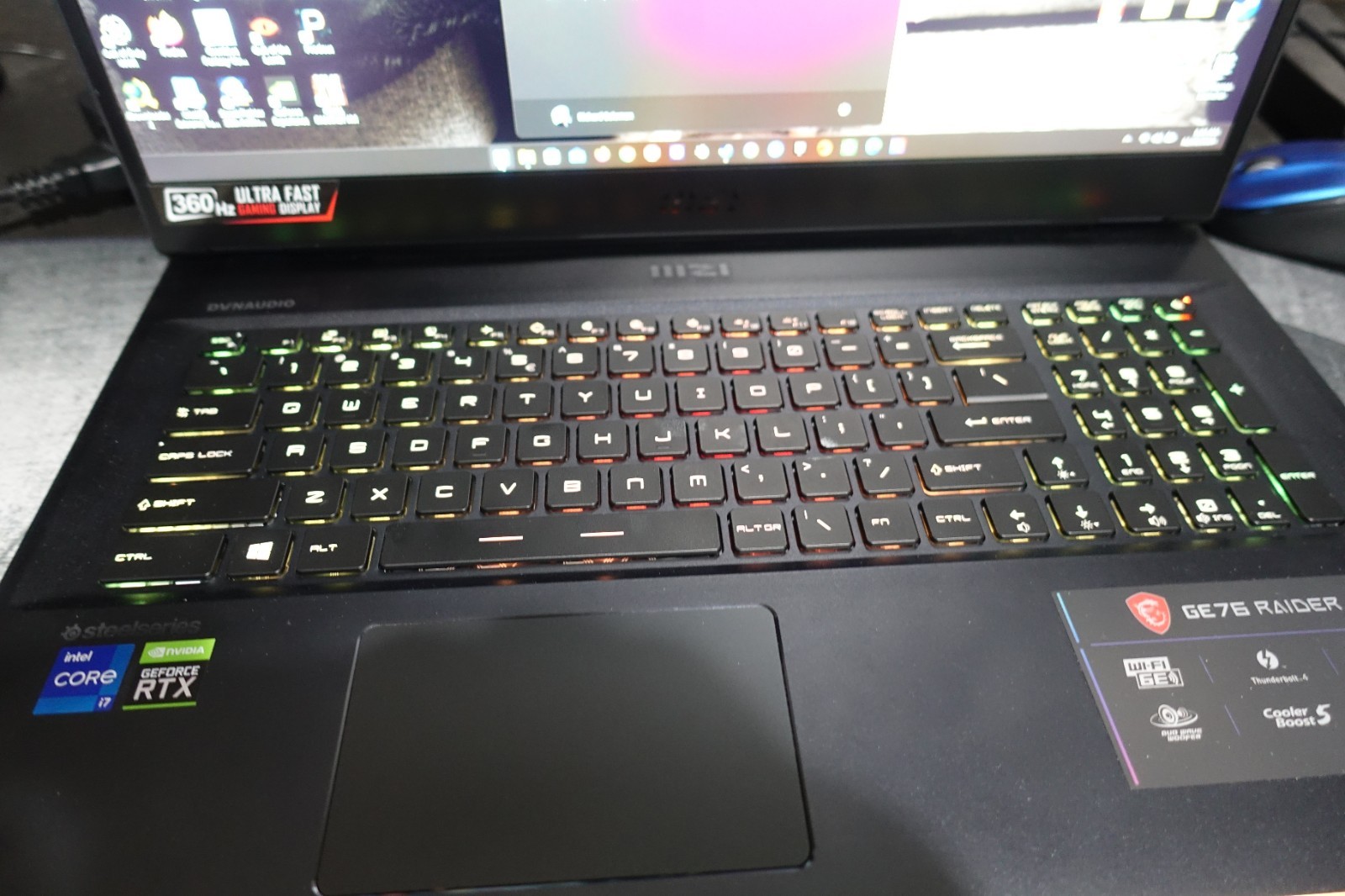 MSI GE76 Raider Gaming Laptop i7 11800h RTX 3070m
