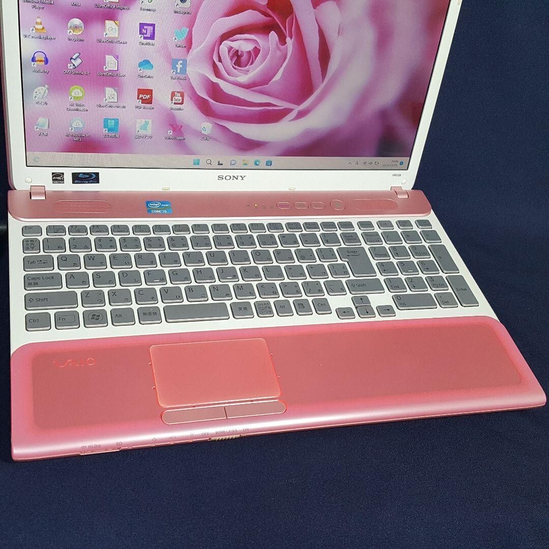 Blu-ray/Pink VAIO/Core-i5/Memory 8GB/Super-speed SSD512G Home appliances