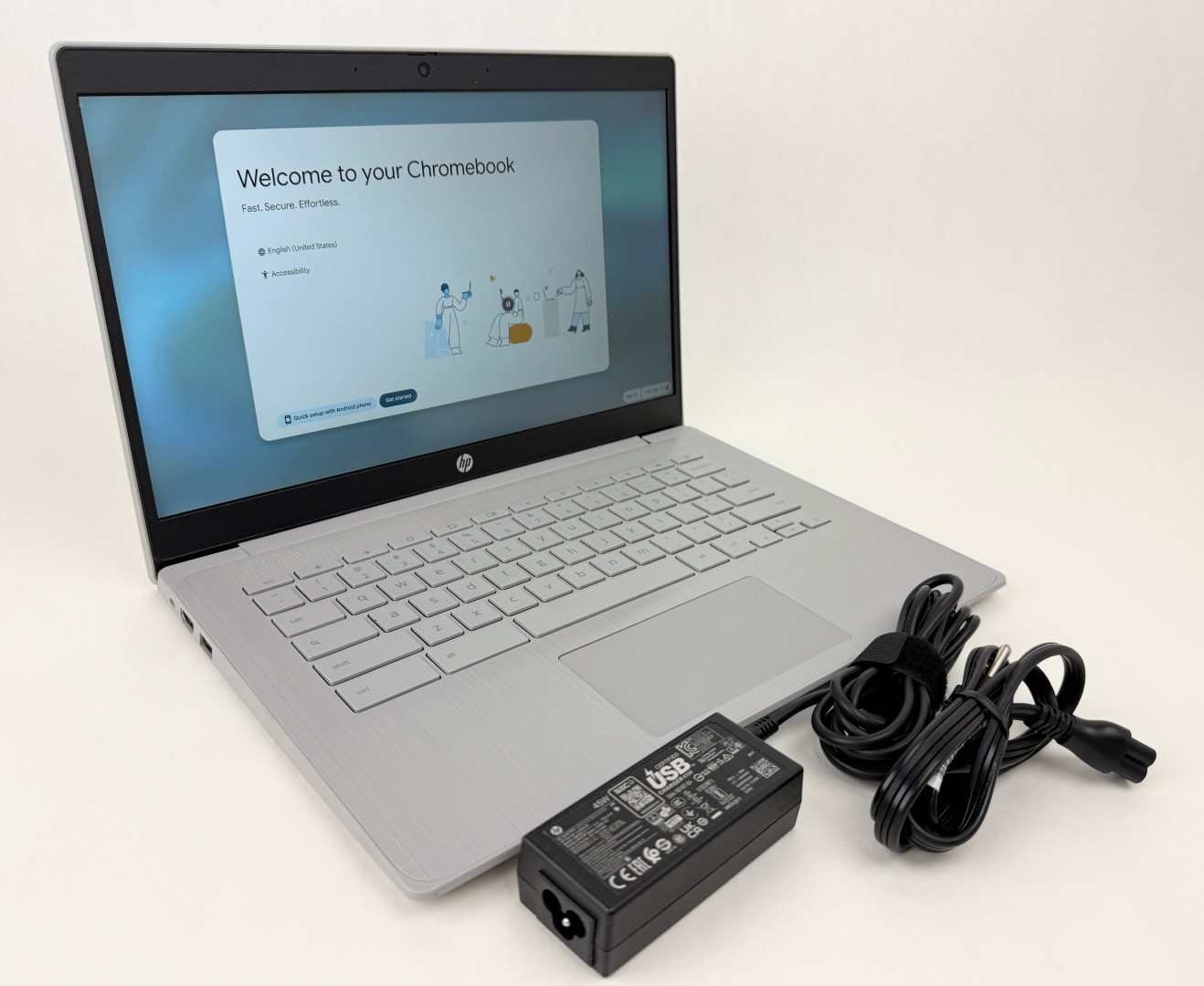 HP Chromebook 14a-ne0013dx 14″ FHD Celeron N4120 4GB 64GB eMMC Chrome