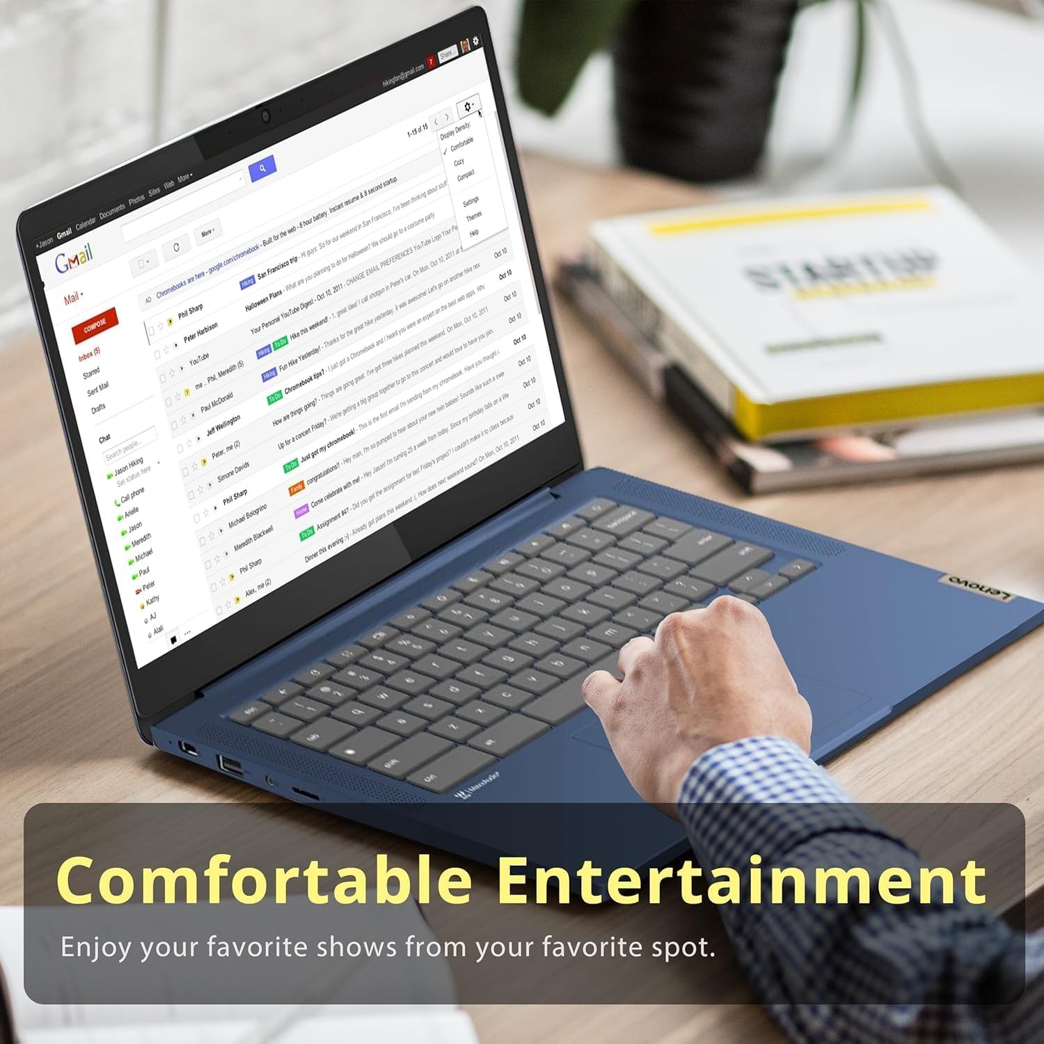 2025 Lenovo IdeaPad Slim3 Chromebook 14″ FHD Laptop computer 4GB RAM UP TO 320GB