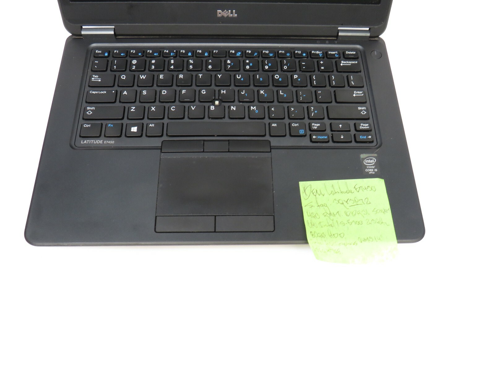 Dell Latitude E7450 Intel Core i5-5300U @2.30GHz 4GB RAM No HDD As Is