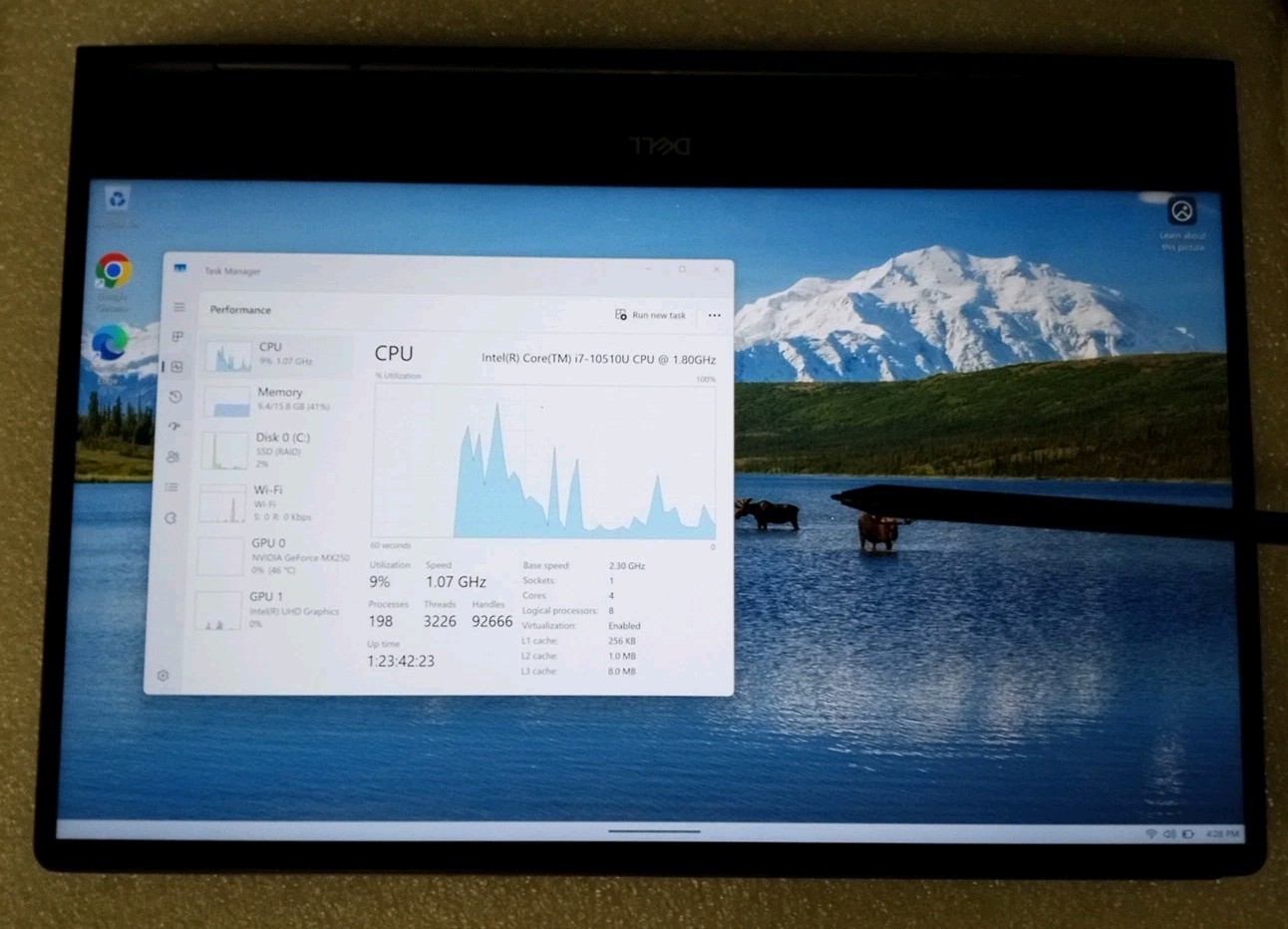 Dell Inspiron 7591 2-in-1 15.6-inch i7-10510U@1.8 4K TOUCH STYLUS 16Gb 512Gb