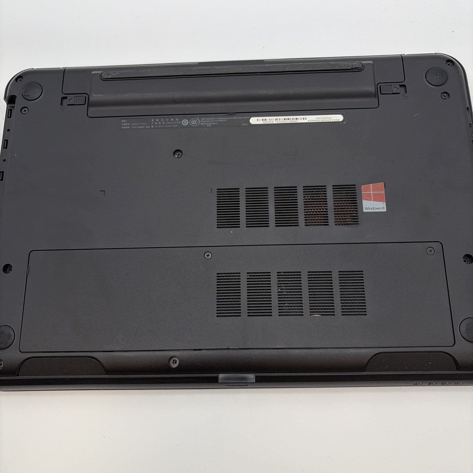 Dell Inspiron 15-3521 15.6” Intel Core i3-3217u CPU @ 1.80GHz L99