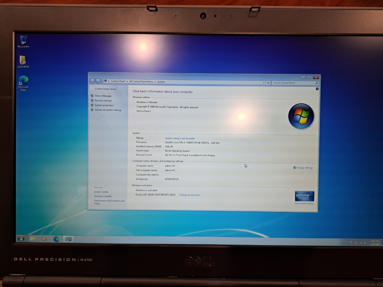 Dell Precision M4700