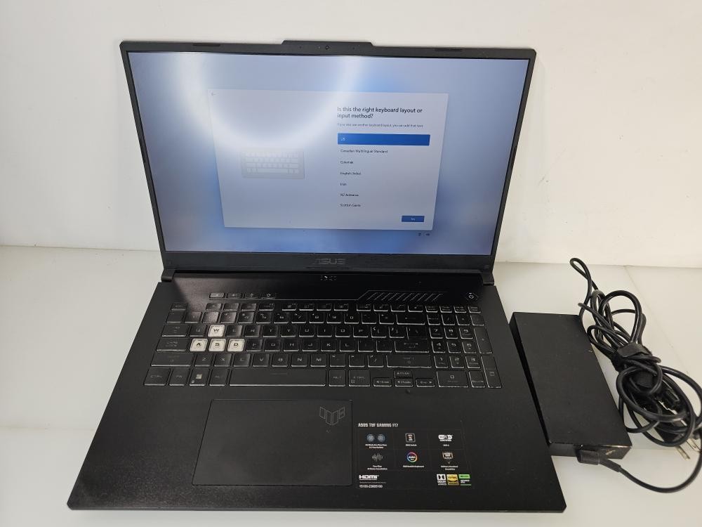 ASUS TUF Gaming F17 Laptop 3050 Geforce 512GB 16GB Intel i5 2.50 GHZ (AM1096901)