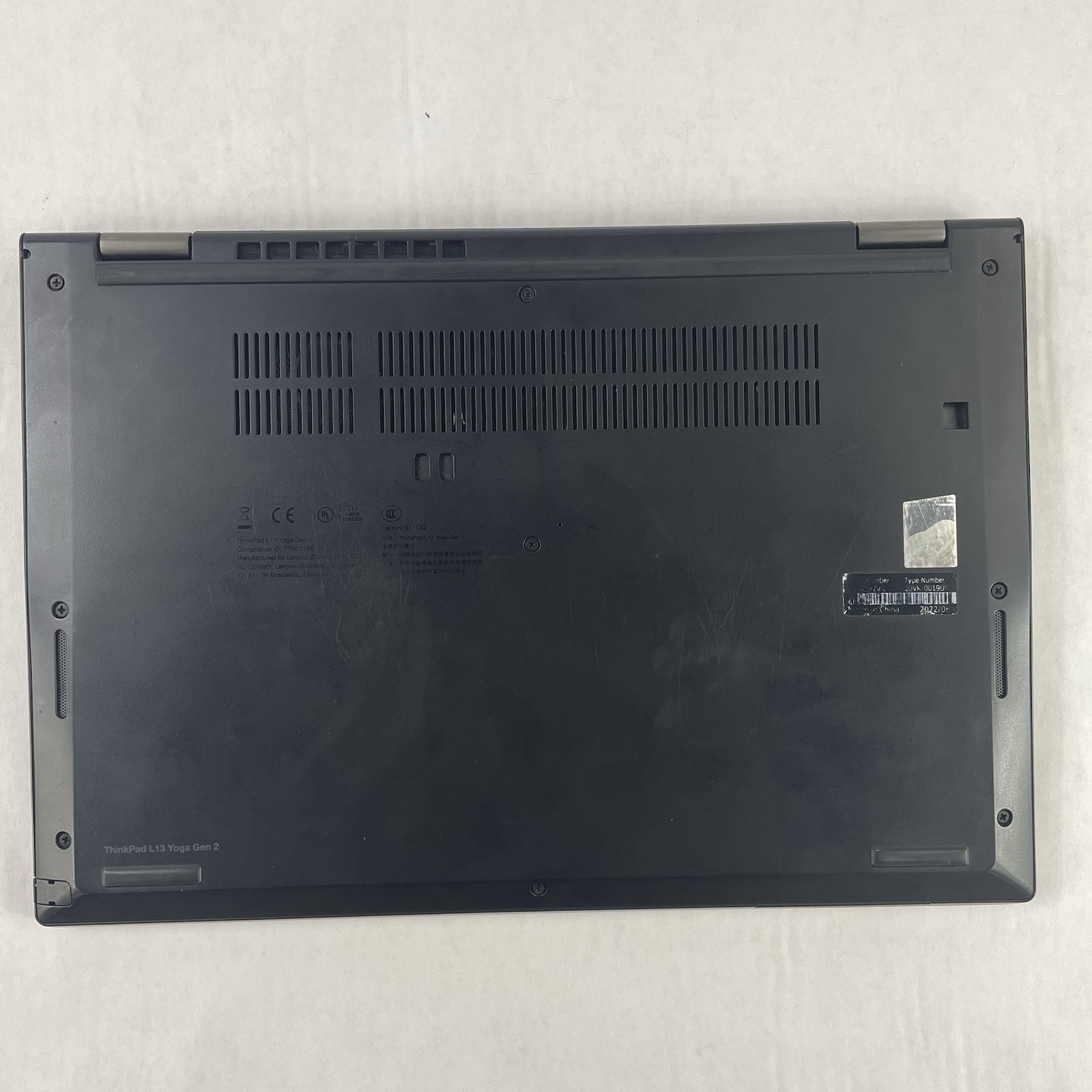 Lenovo ThinkPad L13 Yoga Gen2 13.3″ i7-1165G7 2.80GHz 16GB RAM No SSD No OS READ