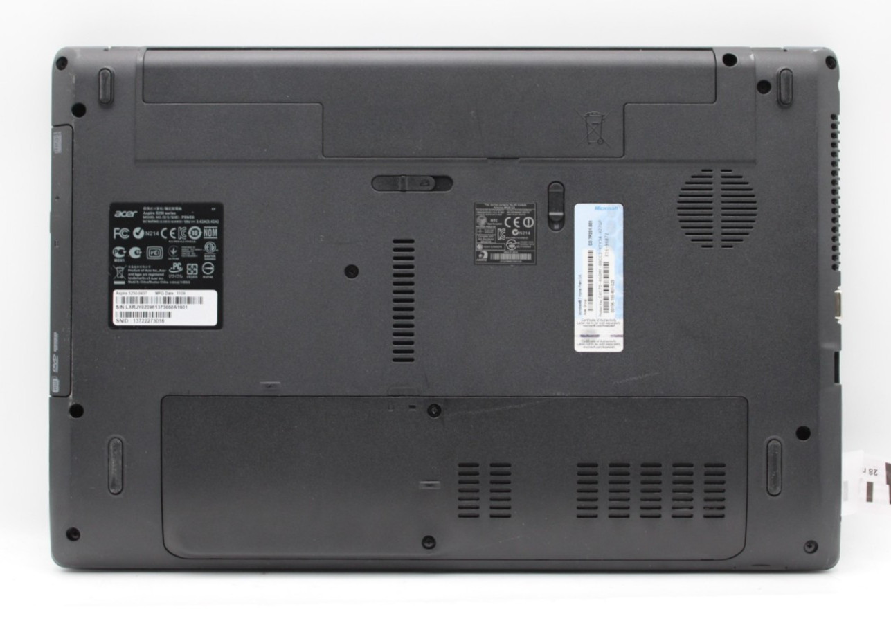 Acer Aspire 5250 AMD E450@1.65GHz 4GB DDR3 NO STORAGE/OS *PARTS/REPAIR*