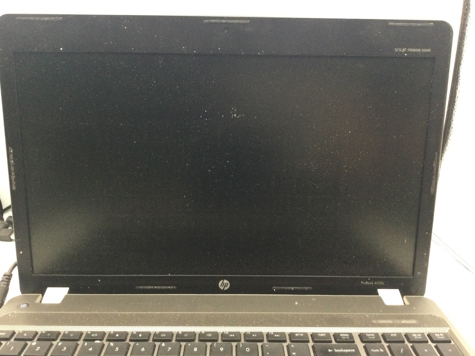HP PROBOOK 4530S – FOR PARTS/NO POWER – INTEL I5 – NO RAM – NO OS -READ DESC- BB