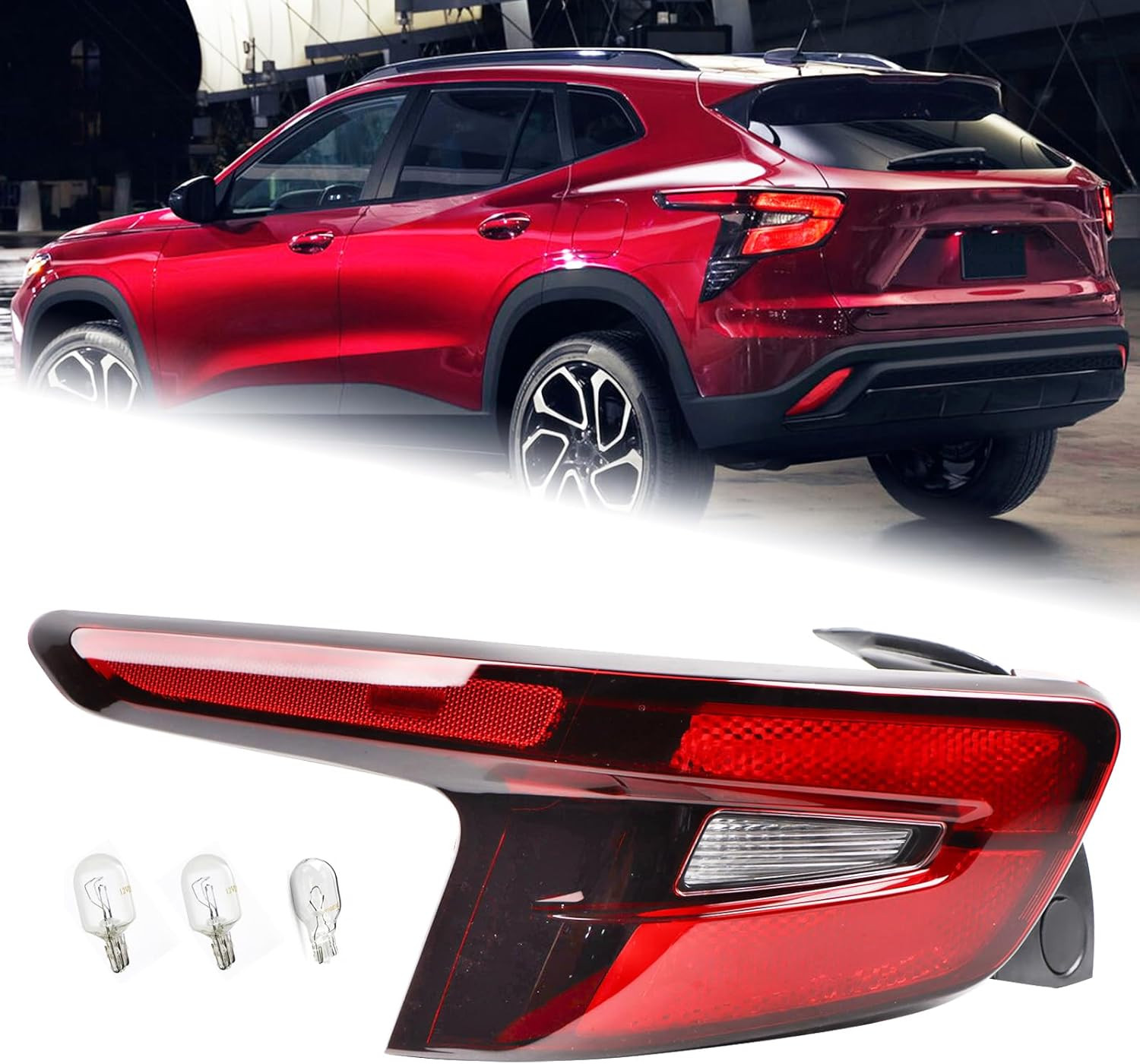 LH LED Tail Light Assembly Fit for 2024 2025 Chevy Trax Chevrolet Brake Lamp Ass