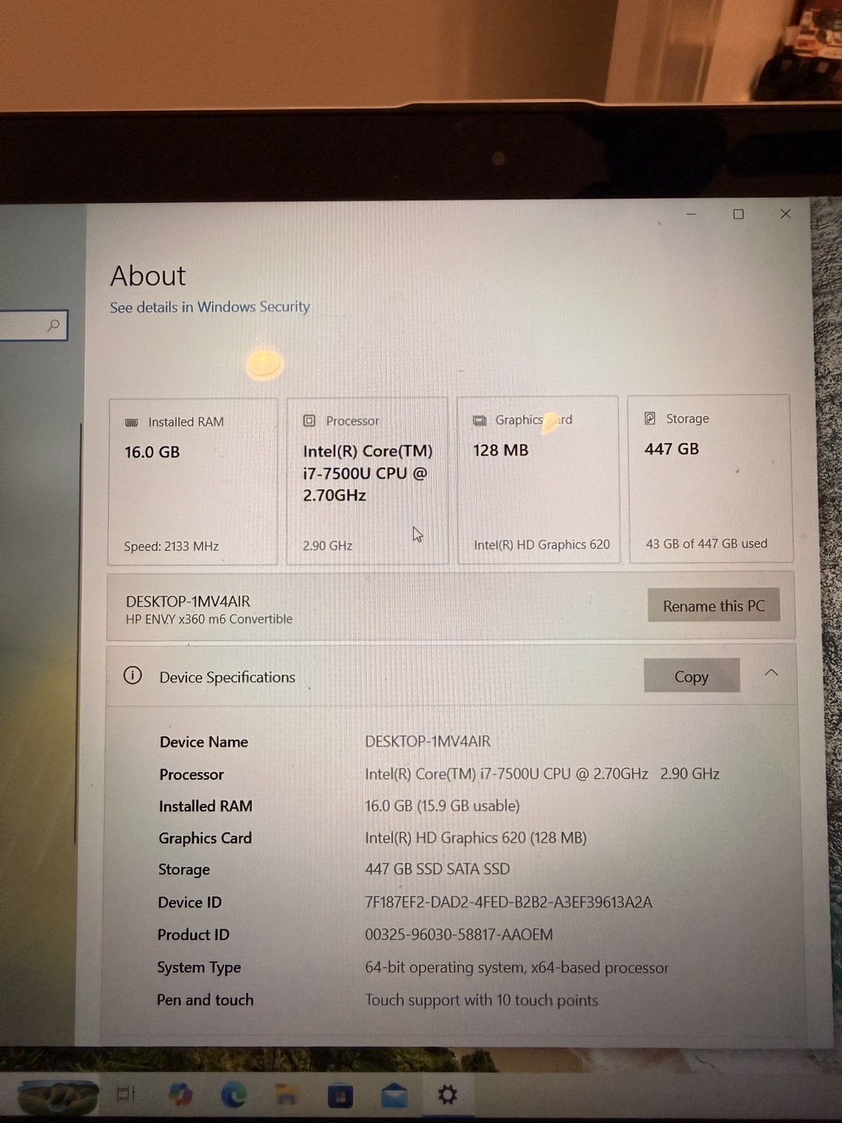 HP ENVY x360 m6-w105dx 15.6″ Touchscreen Convertible Laptop