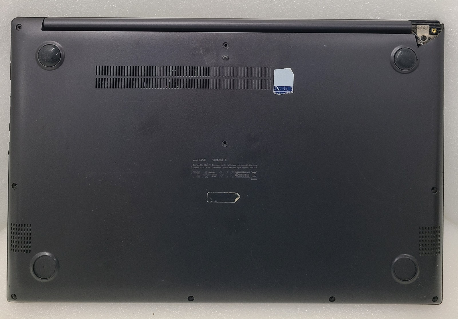 ASUS VivoBook 15 S513E Laptop Intel 11TH Gen 8GB Ram NO HD/OS NO Power (FL)