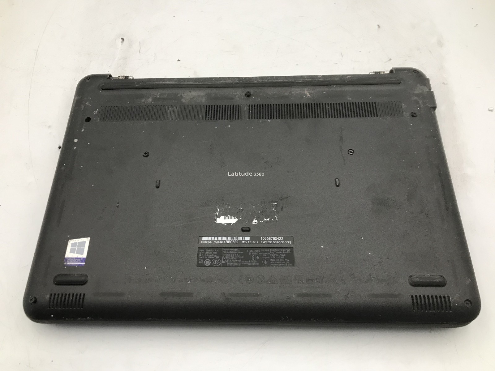DELL LATITUDE 3380 – FOR PARTS/BAD LCD – INTEL CELERON – NO RAM – READ DESC – BB