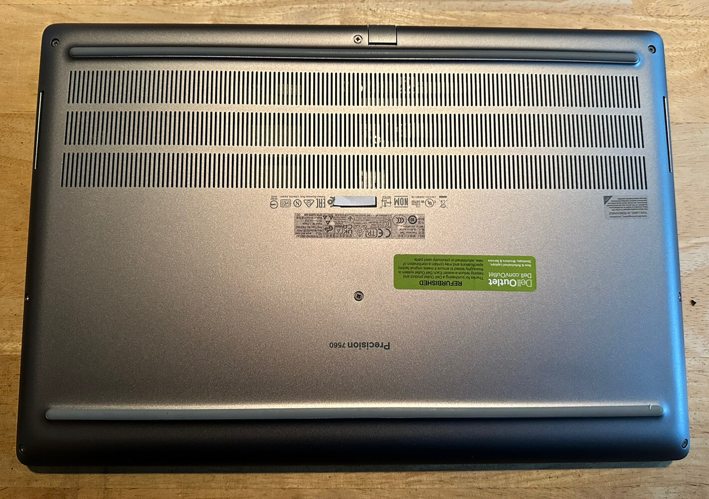 Dell Precision 7560 Laptop i7-11850H 512GB PCIe OPAL 32GB UHD 4K CMRA W11P WTY