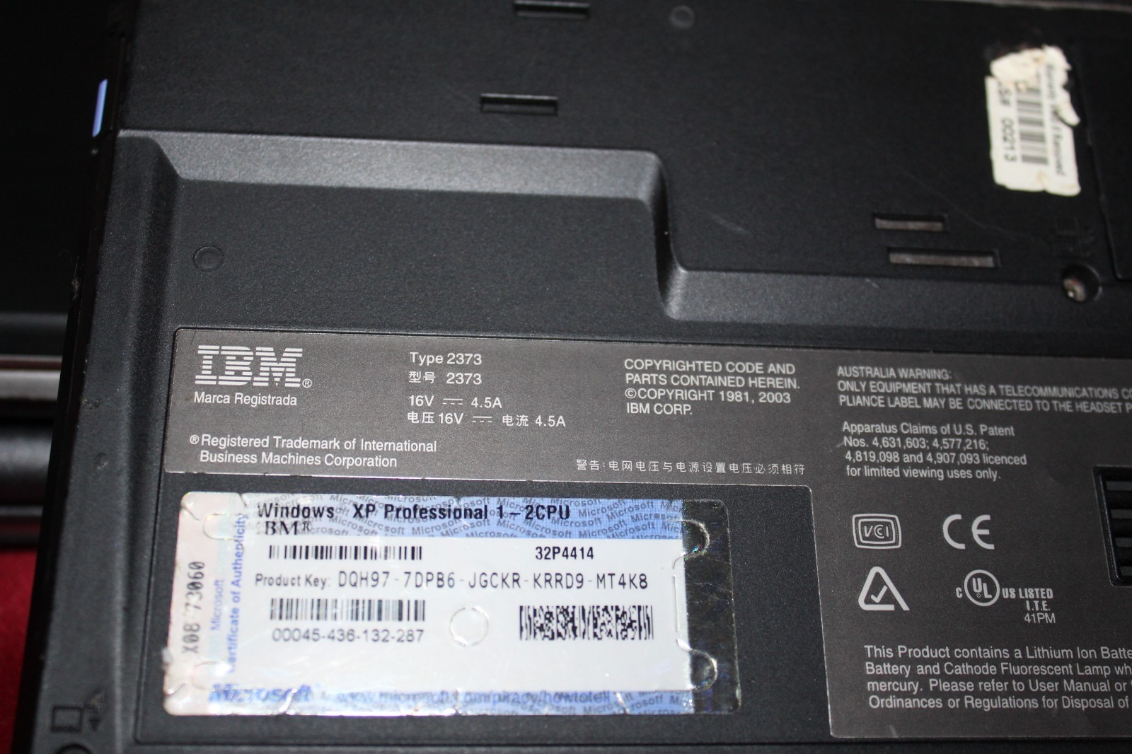 Lot Of 3 Various Laptops For Parts Or Repair IBM ThinkPad Dell Inspiron Gateway