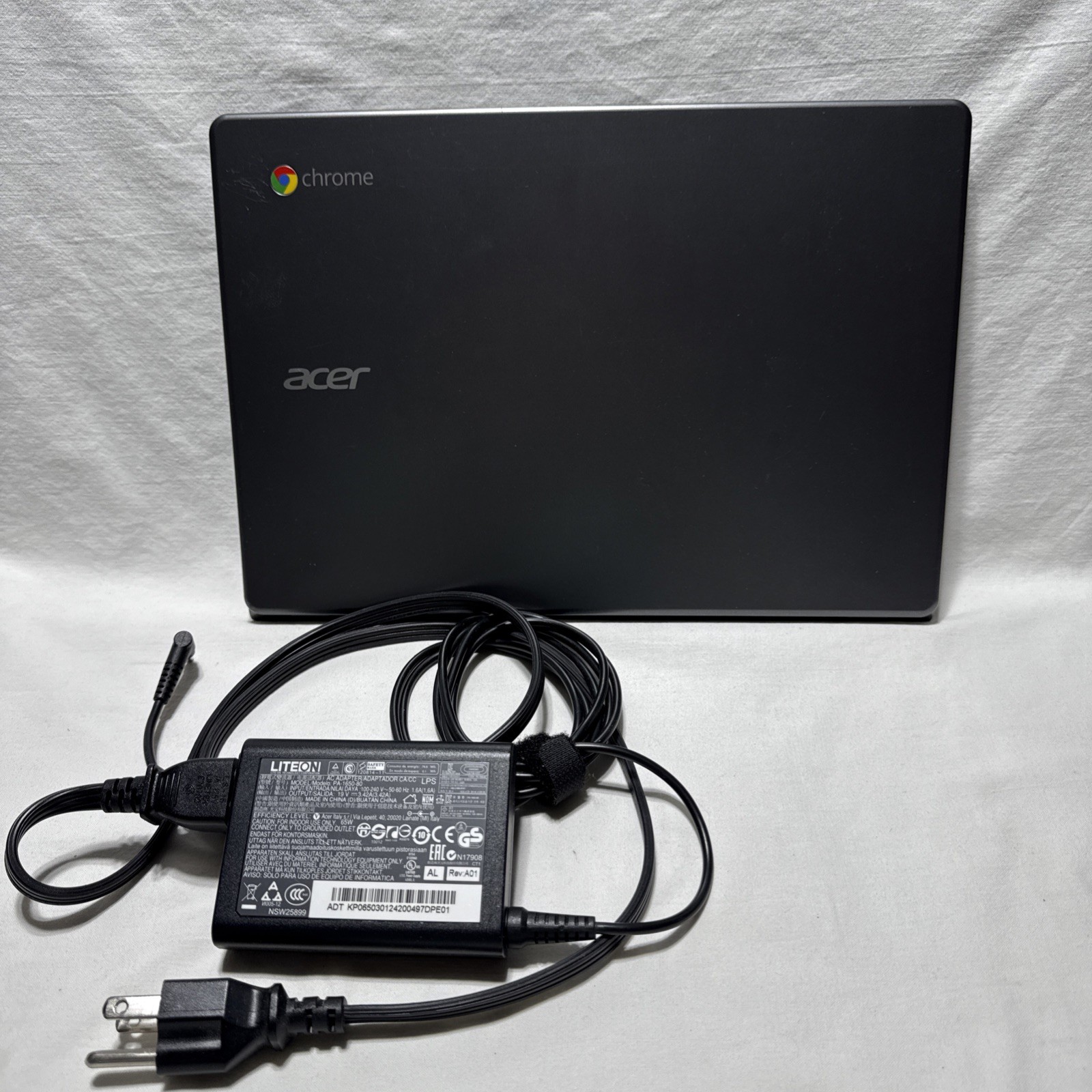 Acer Chromebook Model ZHN FOR PARTS NOT TESTED SELLING Does Not Turn On – AS IS