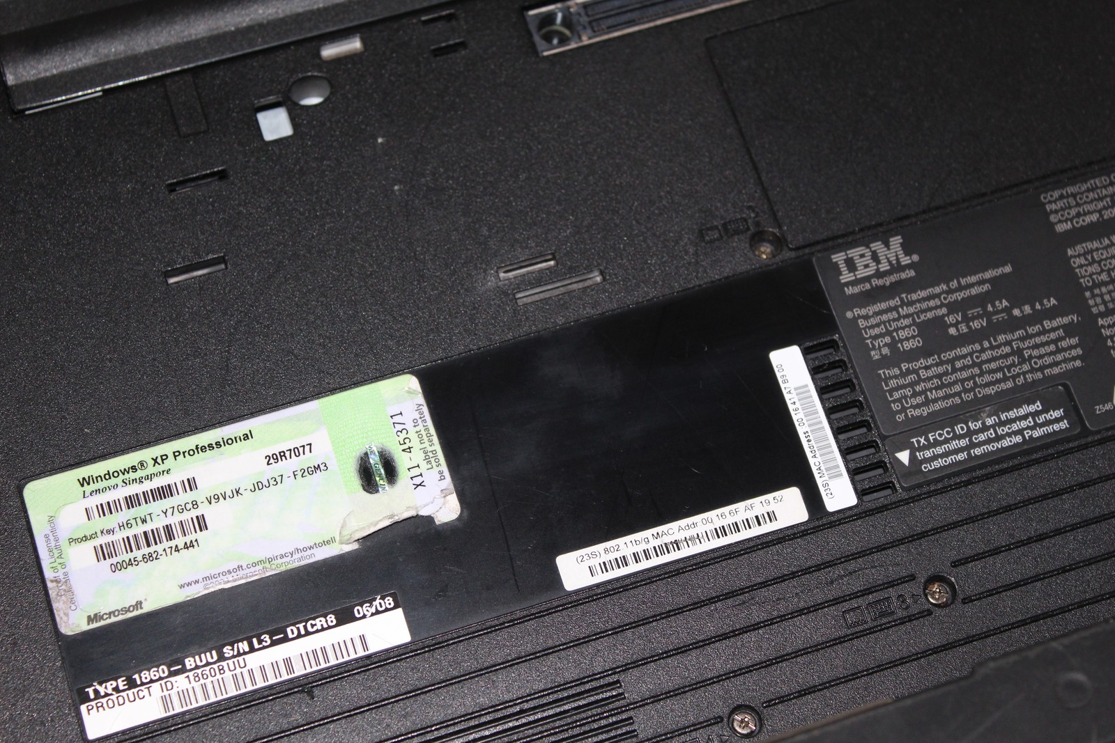 Lot of 5 IBM ThinkPad Type 2647 T20 T21 T22 Series Laptops Untested AS-IS Parts