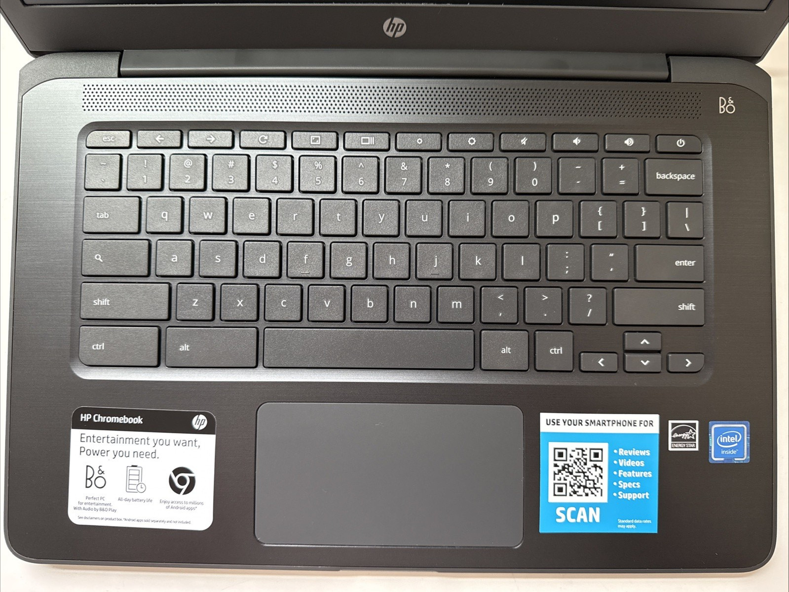 HP 14-ca023nr 14 inch (32GB, Intel Celeron, 1.10 GHz, 4GB) Chromebook – 4BS38UA