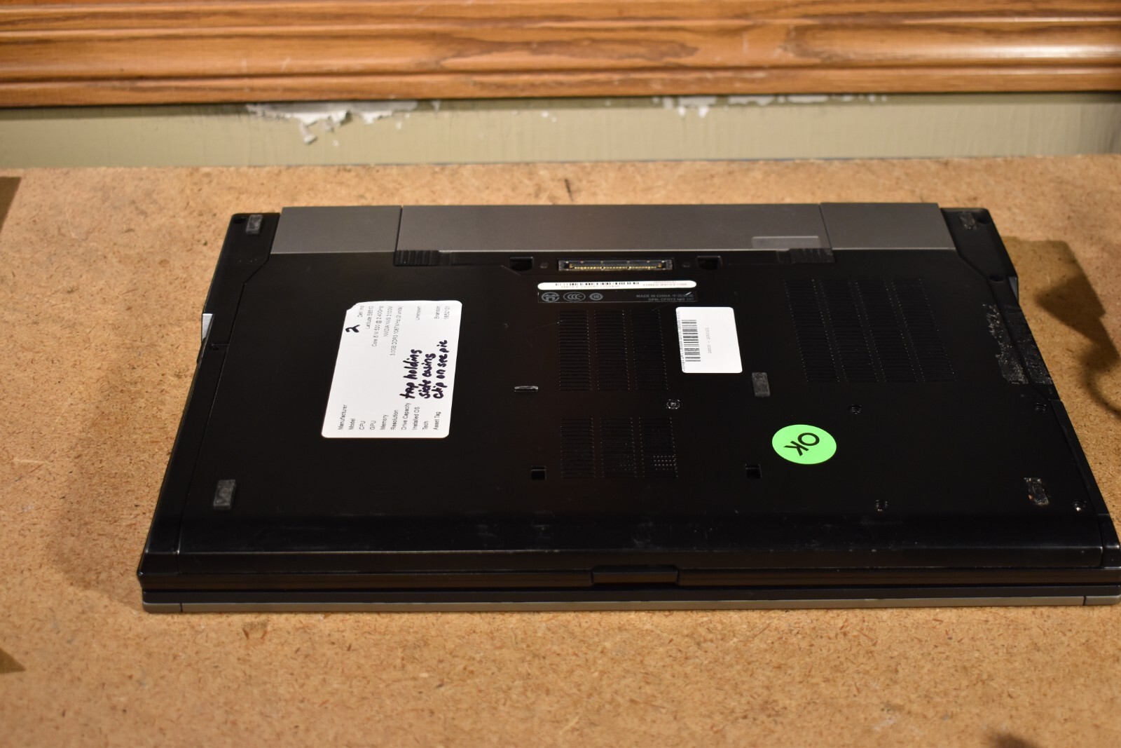 Dell Latitude E6510 Core i5-520M 3GB 750GB HD NVidia 3100M Windows XP Pro 32-bit