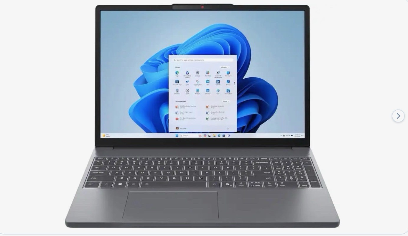 Lenovo IdeaPad Slim 3 Laptop 16GB Memory 512gb SSD Luna Grey