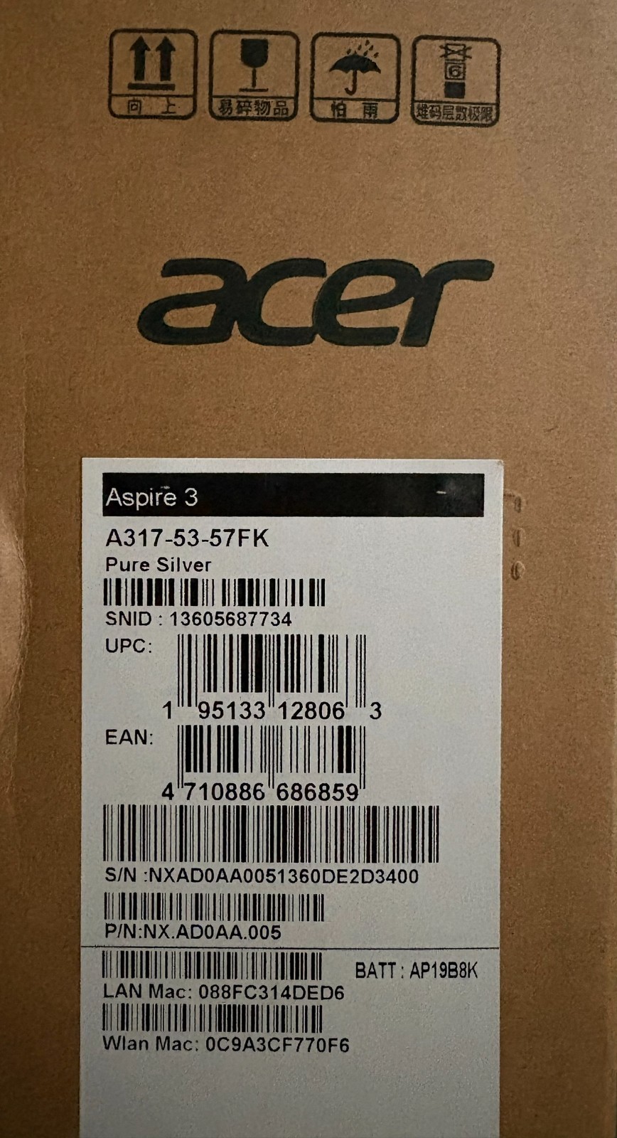 Acer Aspire 3 17.3″ Laptop i5 36GB RAM 1TB SSD Excellent Condition + Orig Box