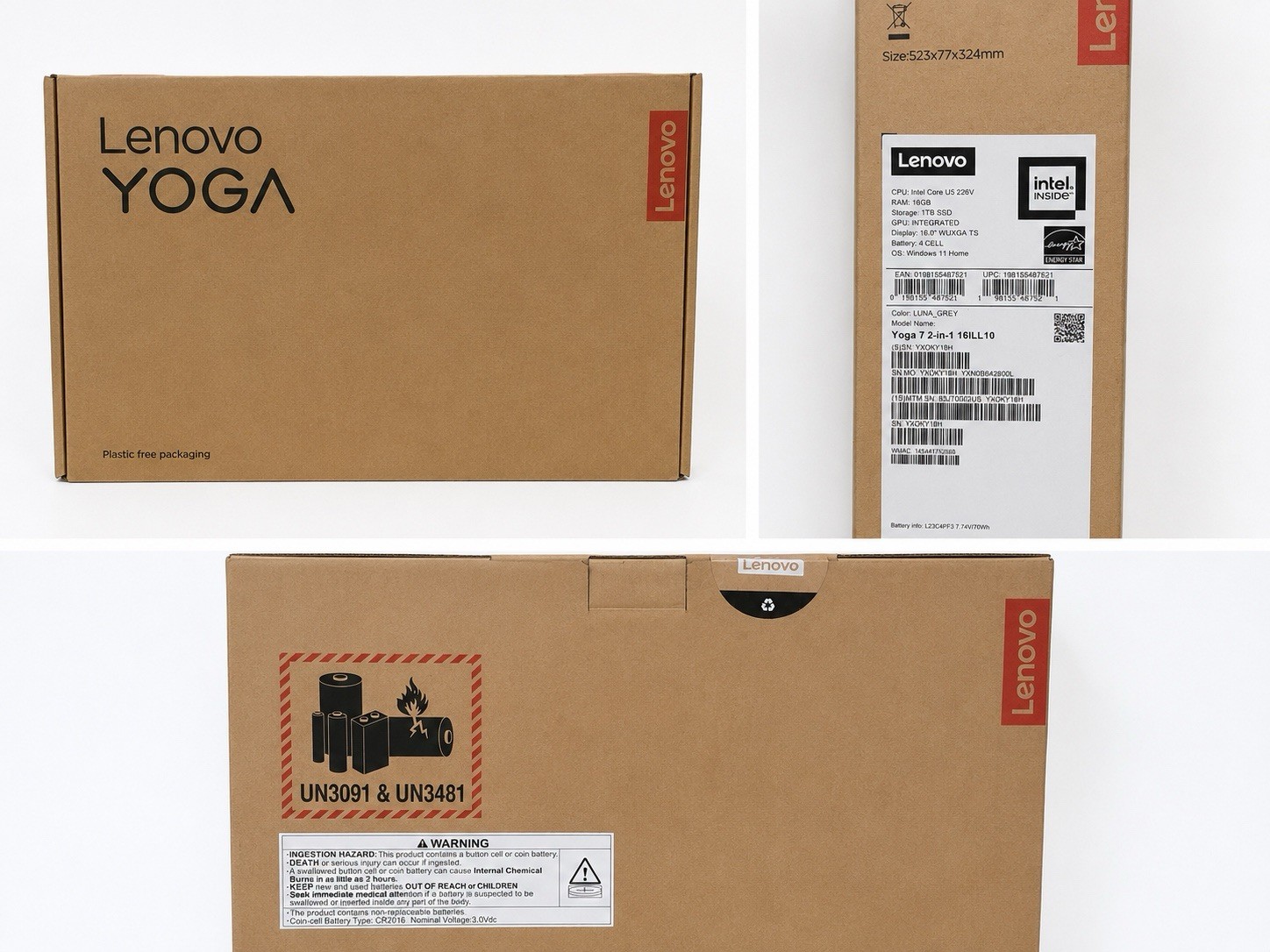 Lenovo – Yoga 7i 2-in-1 16″ 2K Touchscreen Laptop – Intel Core Ultra 5 Proces…