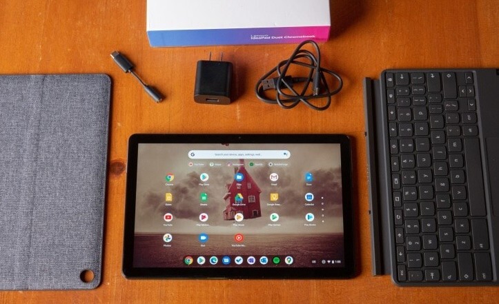 Lenovo Chromebook 10.1″ FHD (64GB SSD , MediaTek Helio P60, 2.0GHz,4GB RAM) MINT