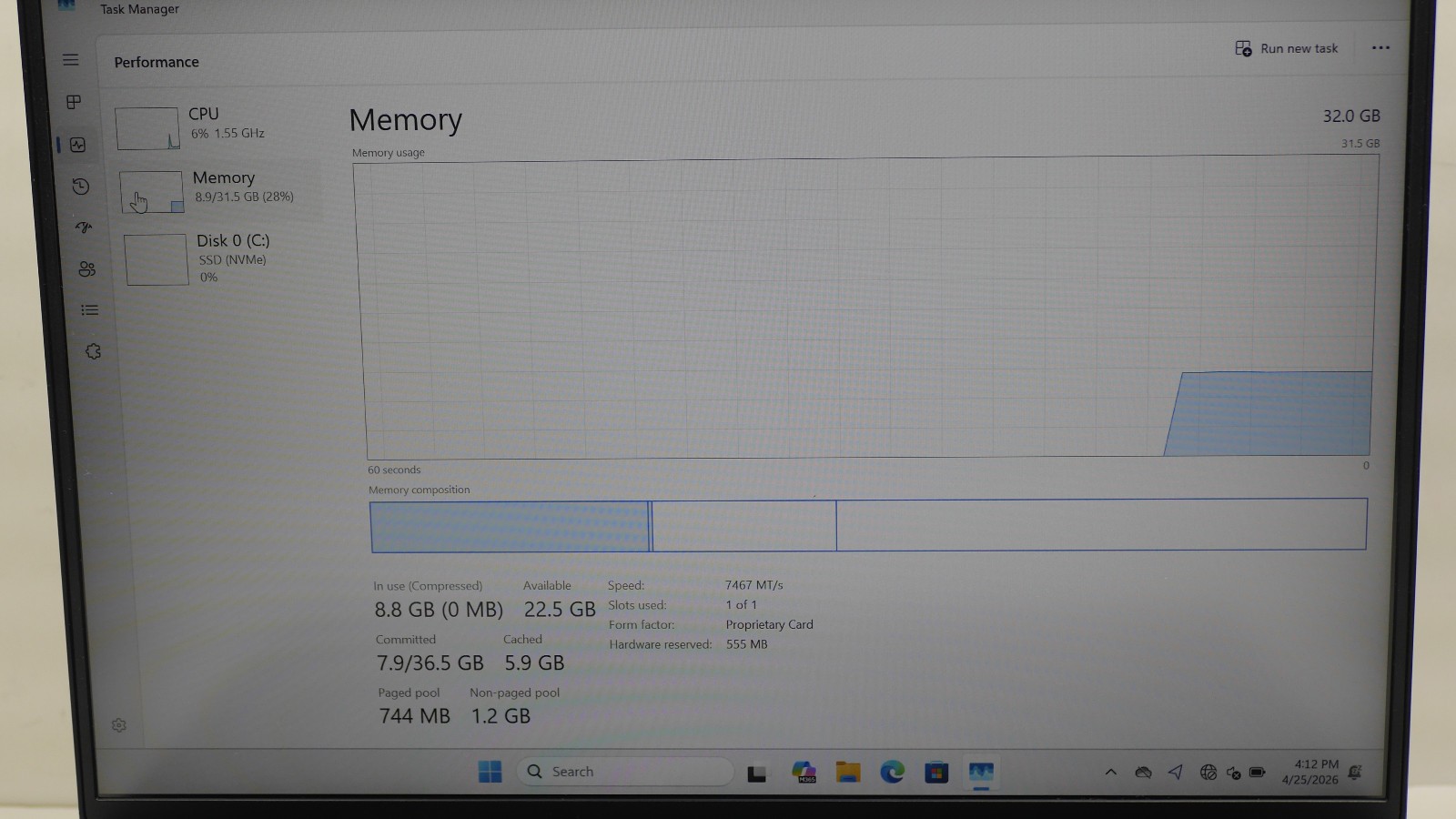Dell Pro Max 14 MC14250 14″ 1TB 2.2GHz 32GB RAM Intel Core Ultra 7 (H90001237)