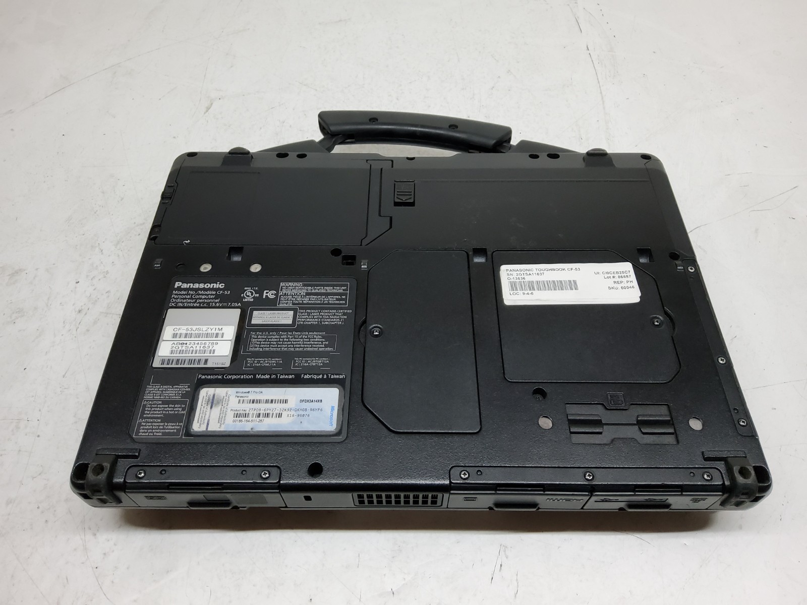 Panasonic ToughBook CF-53 14″ 4GB RAM NO OS NO HDD CPU Options