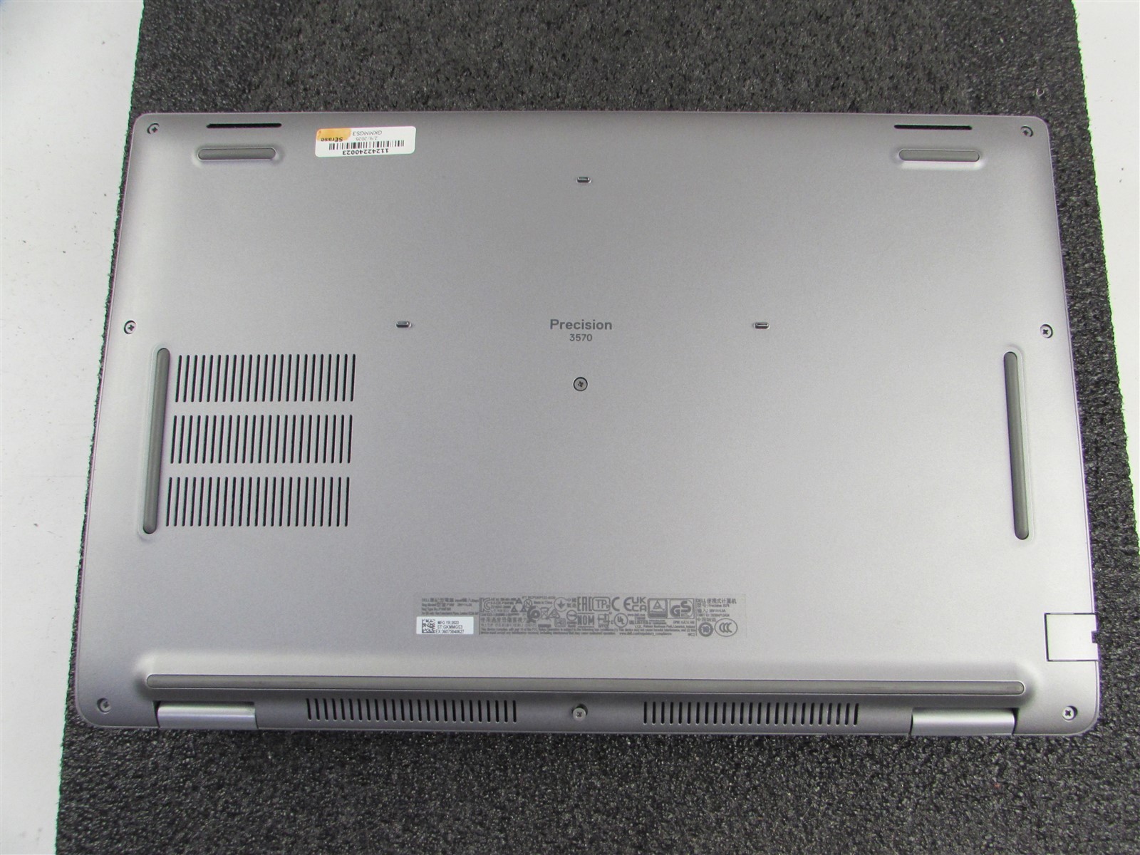 DELL PRECISION 3570 1920X1080 FHD CORE I7-1265U 512GB SSD 16GB RAM T550 NO O.S
